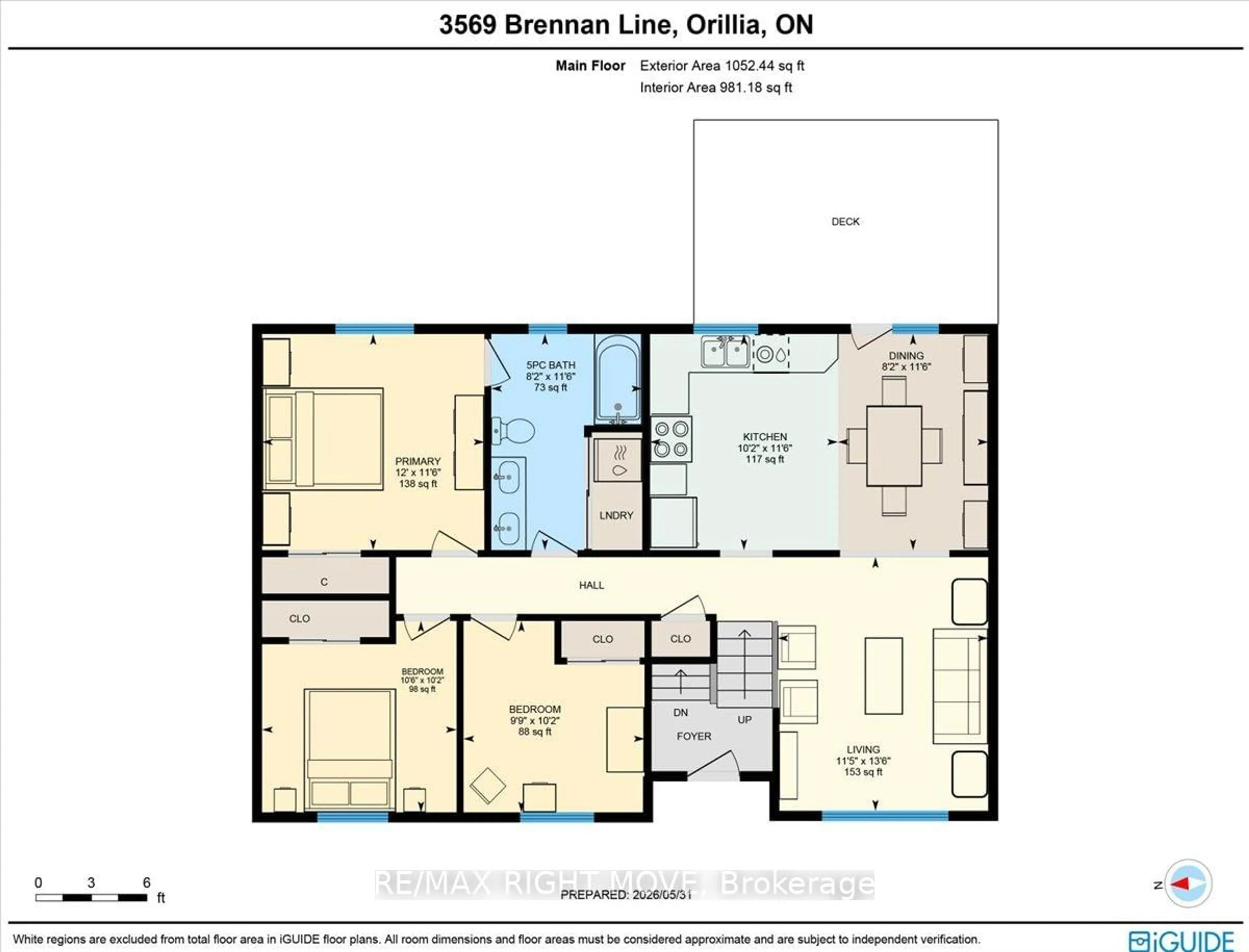 Floor plan for 3569 Brennan Line, Severn Ontario L3V 0W3