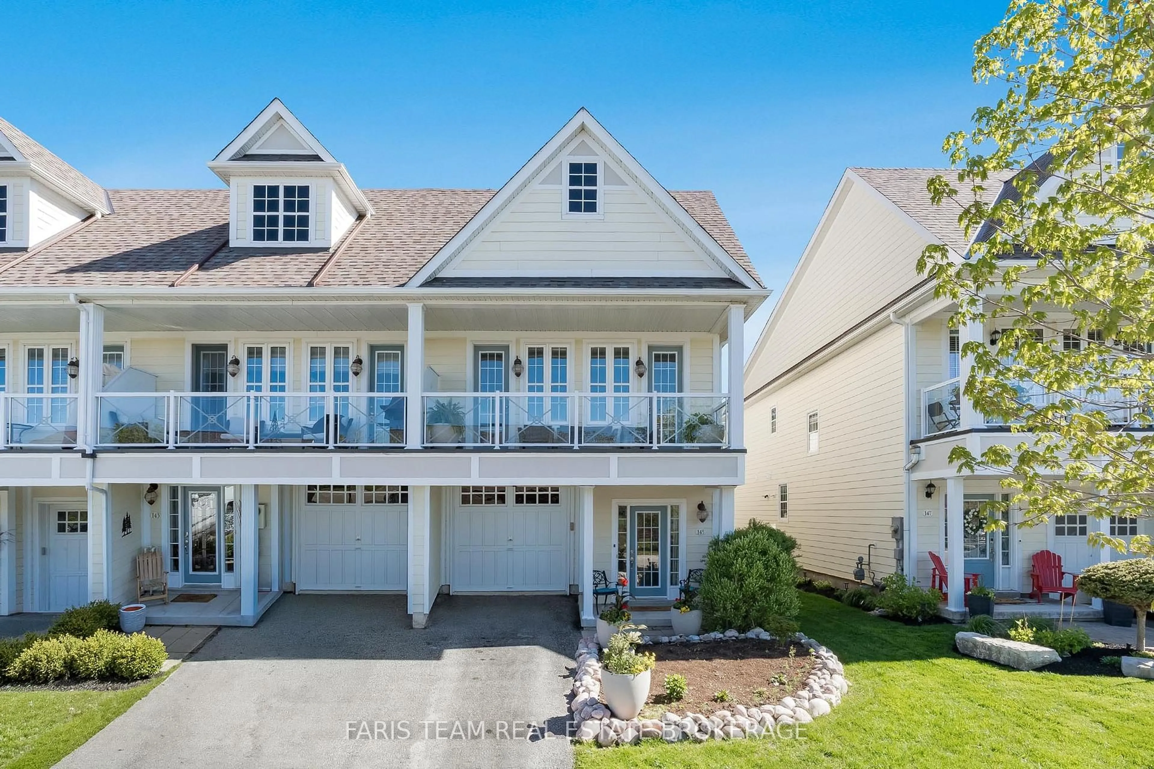 Home with vinyl exterior material, water/lake/river/ocean view for 145 Wycliffe Cove, Tay Ontario L0K 2A0