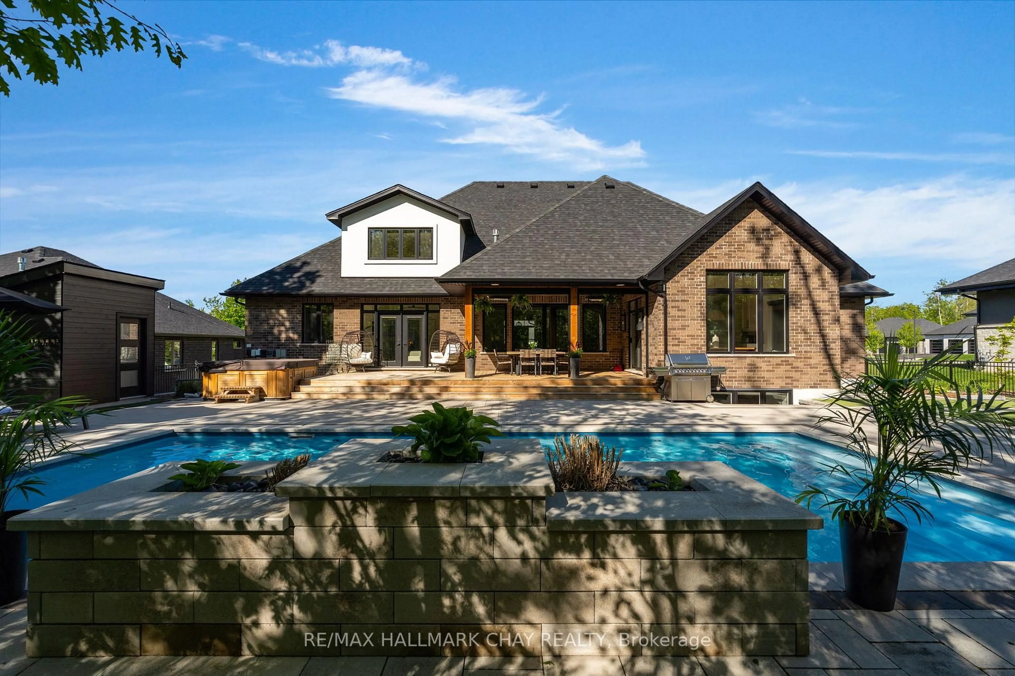 Home with brick exterior material, water/lake/river/ocean view for 4 Walter James Pkwy, Springwater Ontario L9X 2A3