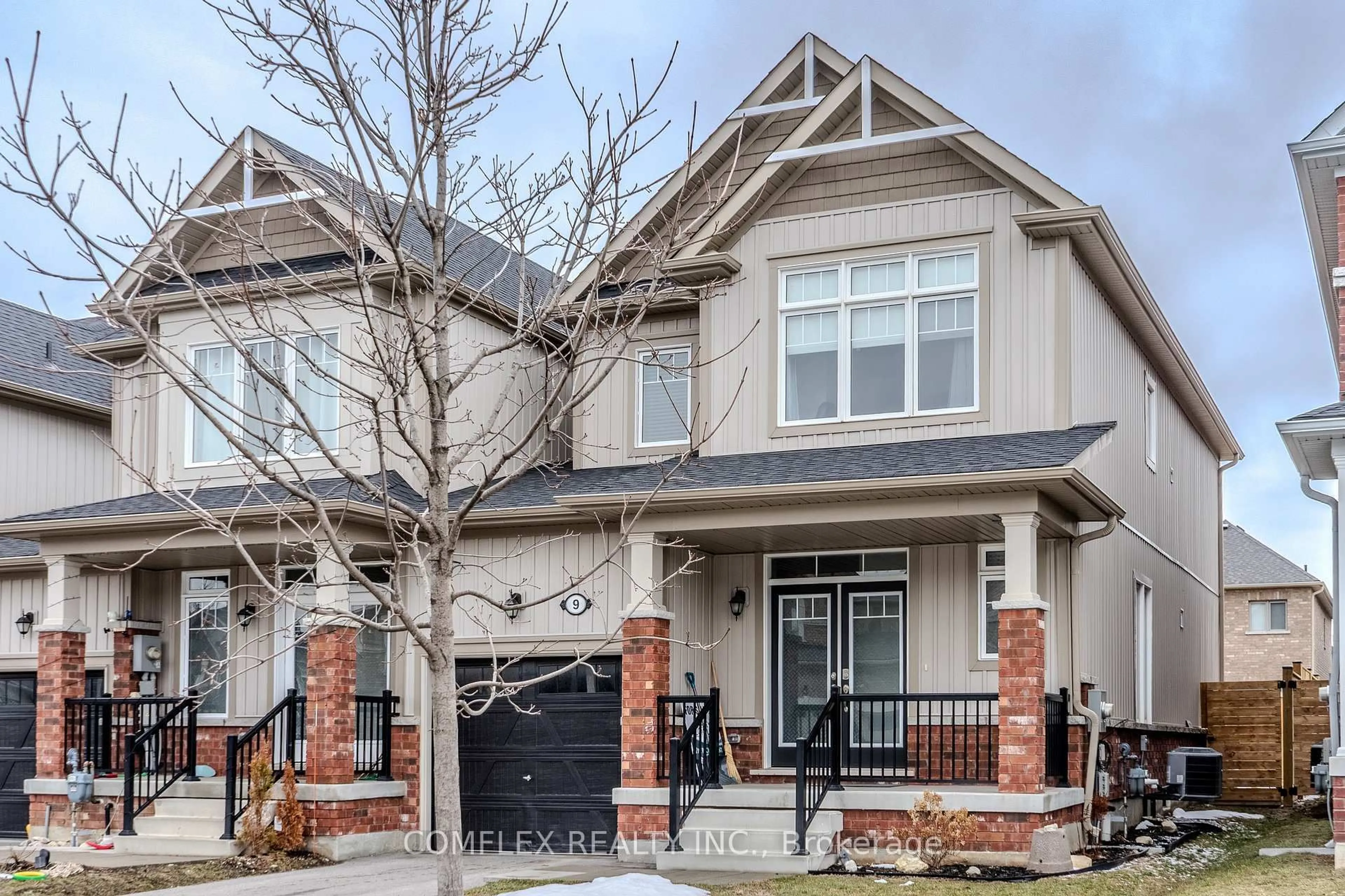 Home with brick exterior material, street for 9 Barfoot St, Collingwood Ontario L9Y 3Y7
