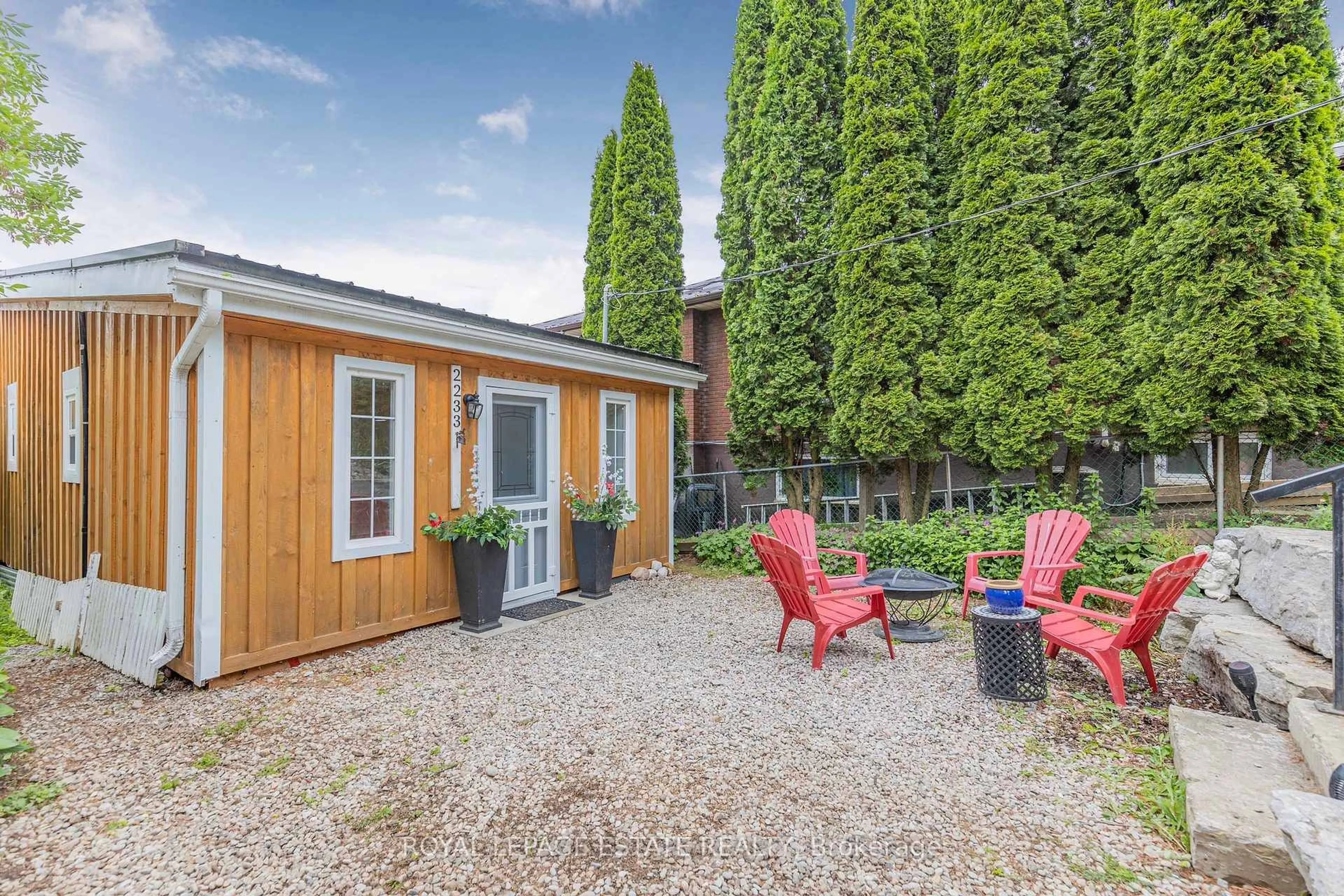 Patio, street for 2233 North Orr Lake Rd, Springwater Ontario L0L 1P0