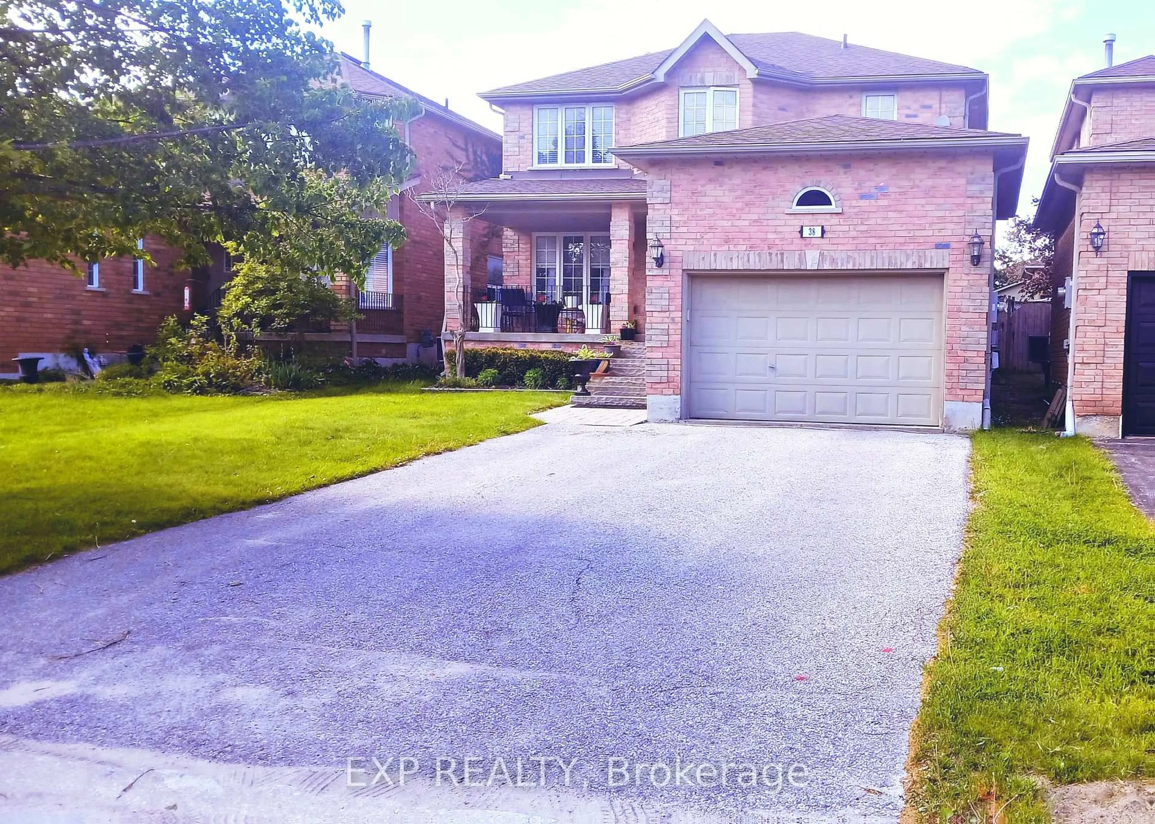 Home with brick exterior material, street for 38 Livia Herman Way, Barrie Ontario L4M 6X1