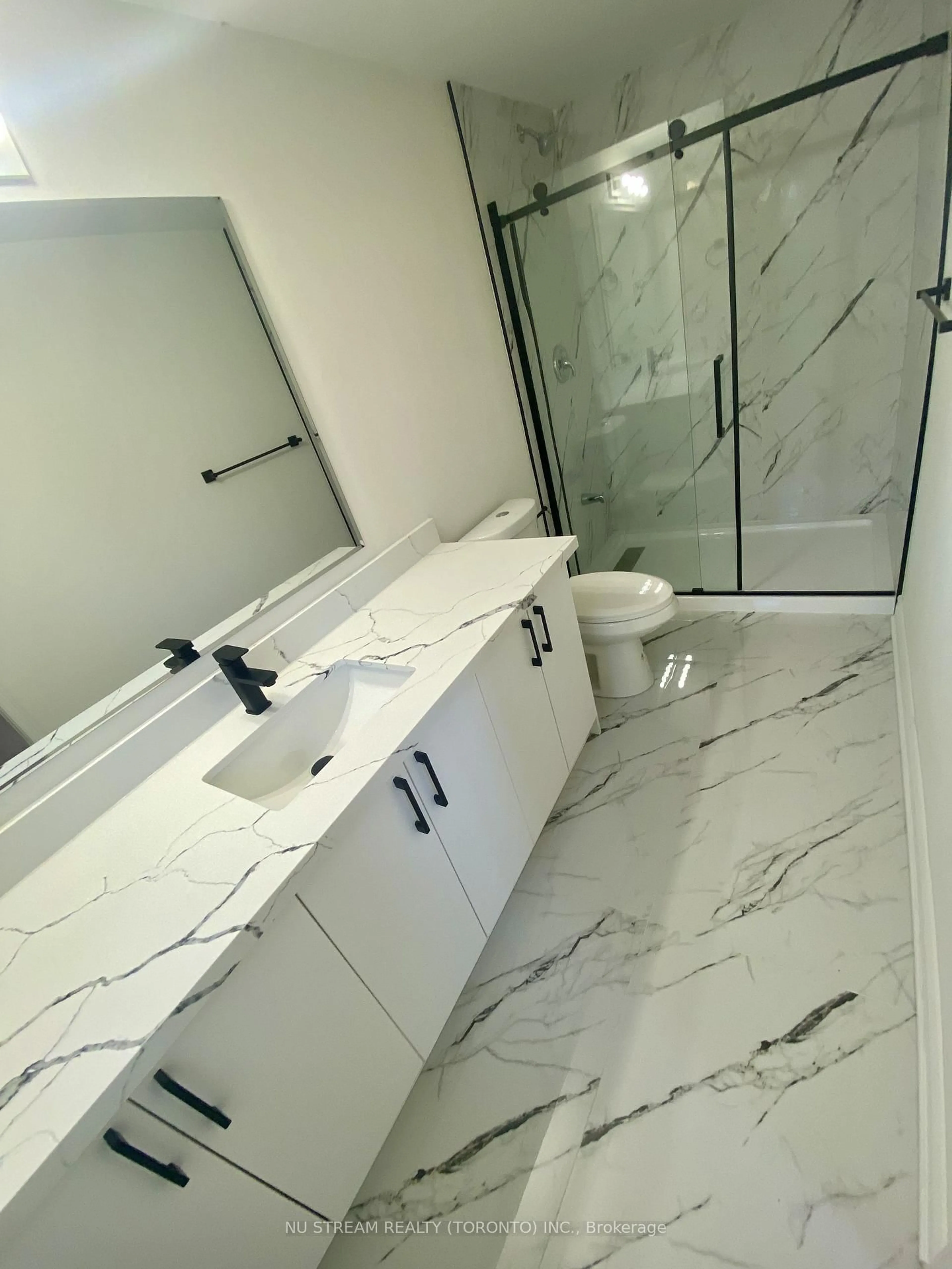 Contemporary bathroom, ceramic/tile floor for 25 Quance St, Barrie Ontario L4N 7M3