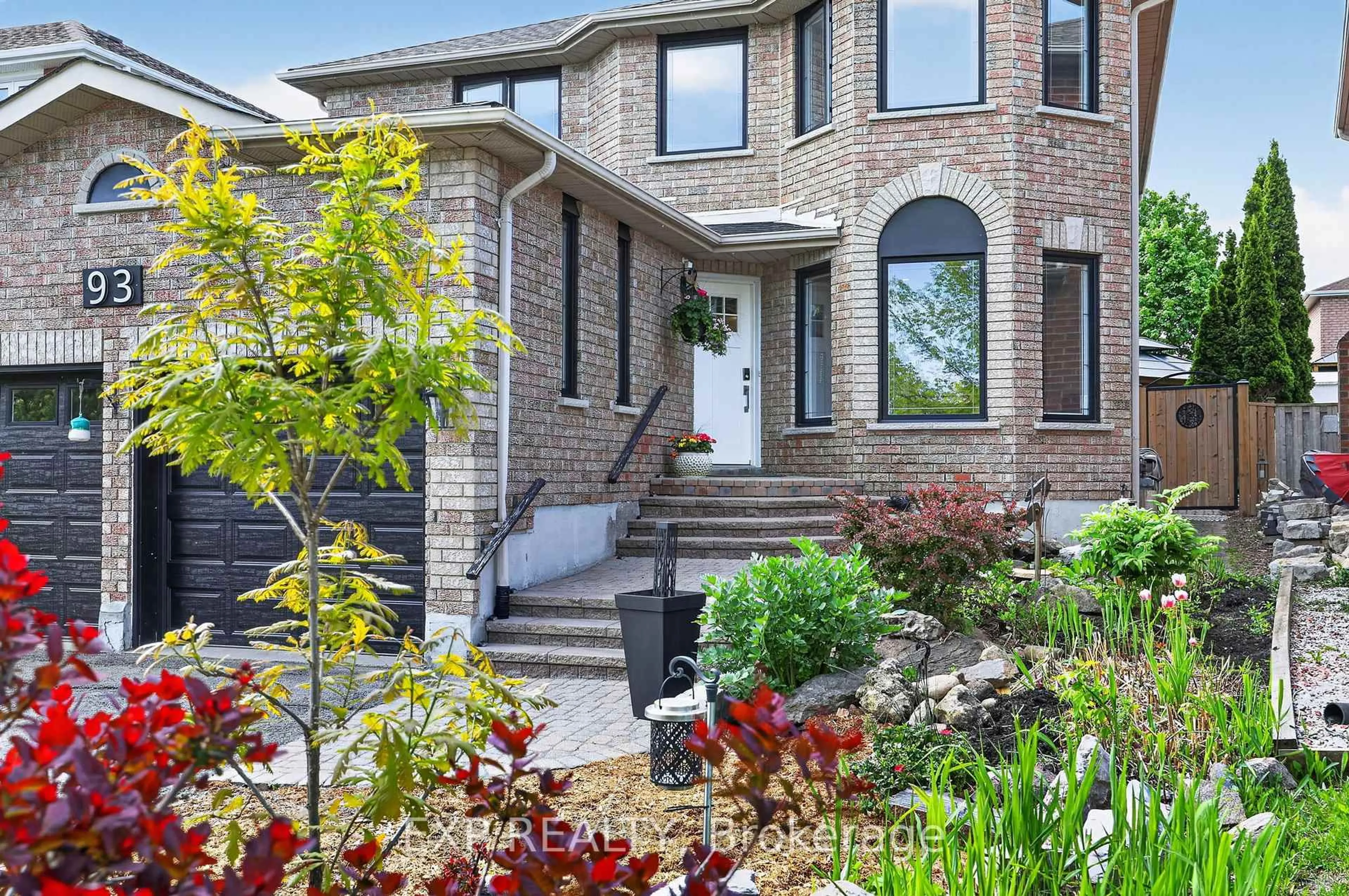 Home with brick exterior material, street for 93 Taylor Dr, Barrie Ontario L4N 8K3