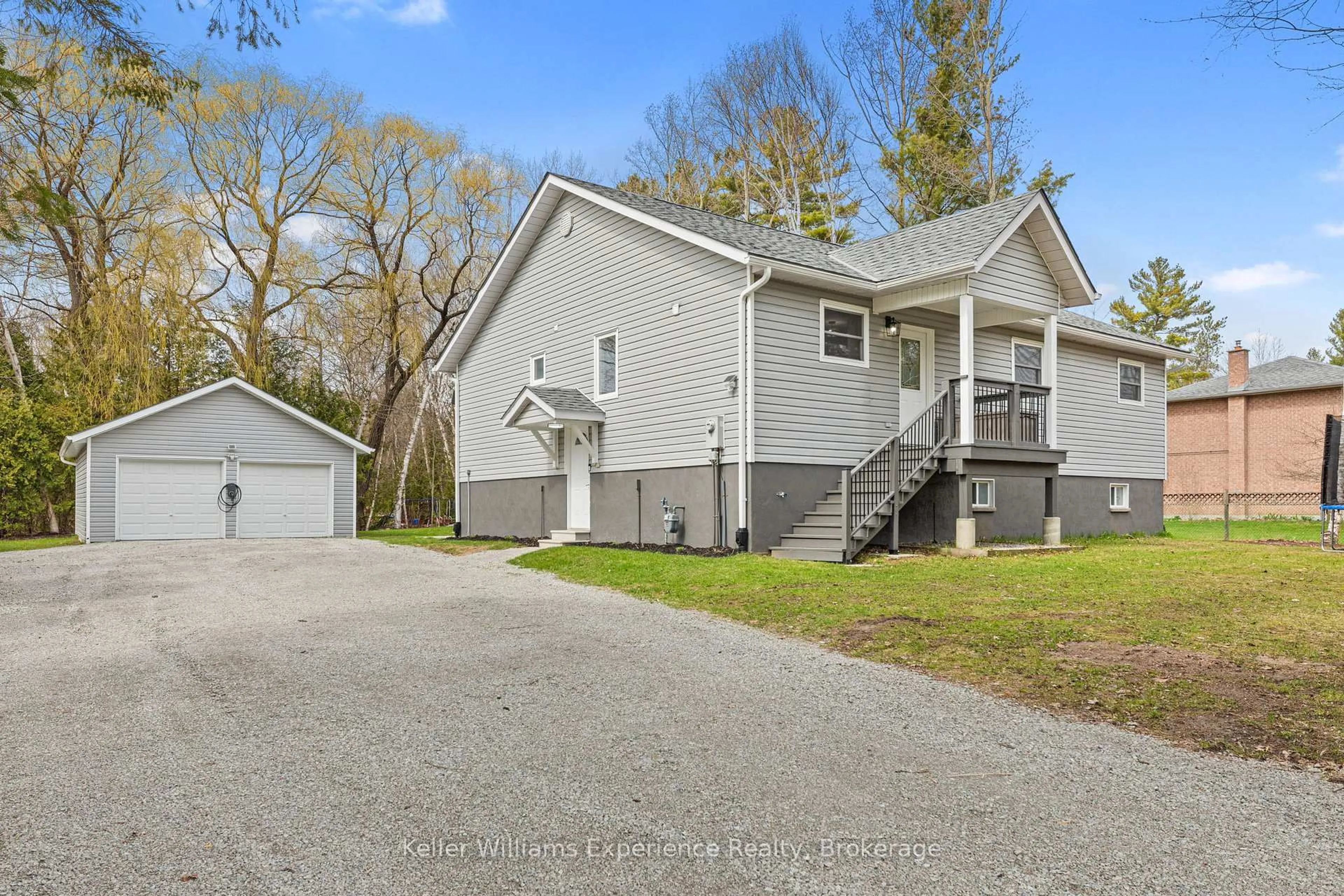 Home with vinyl exterior material, street for 66 Albion Lane, Tiny Ontario L9M 1R3