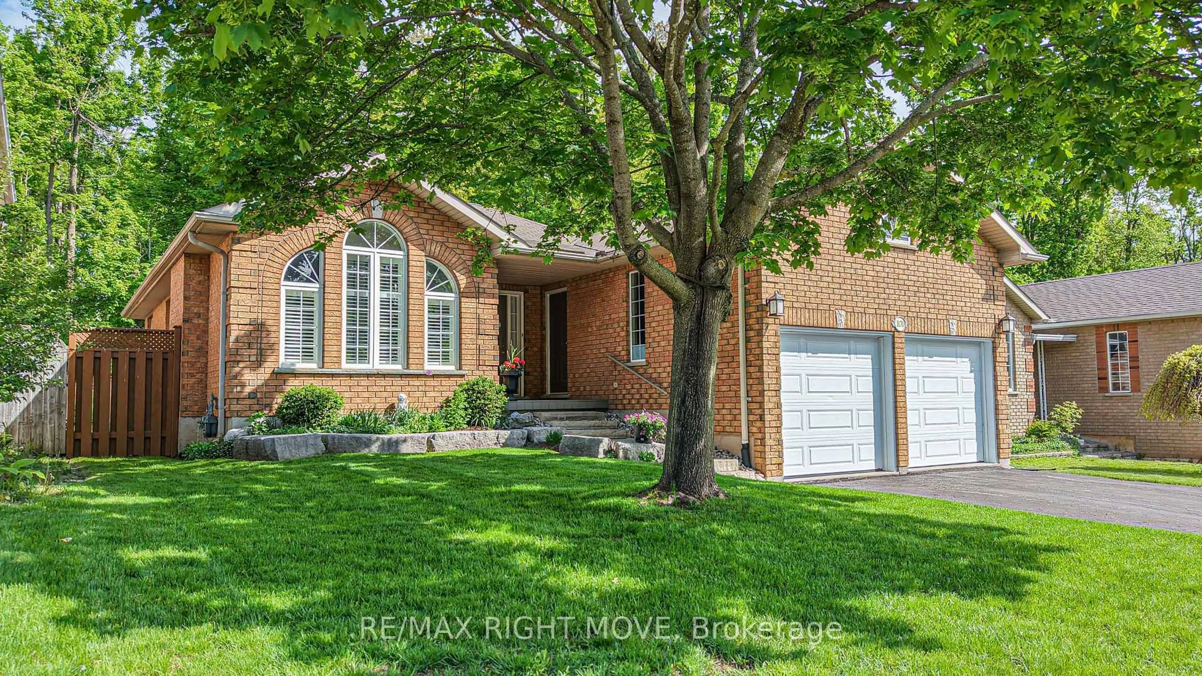 Home with brick exterior material, street for 3170 Monarch Dr, Orillia Ontario L3V 7W9