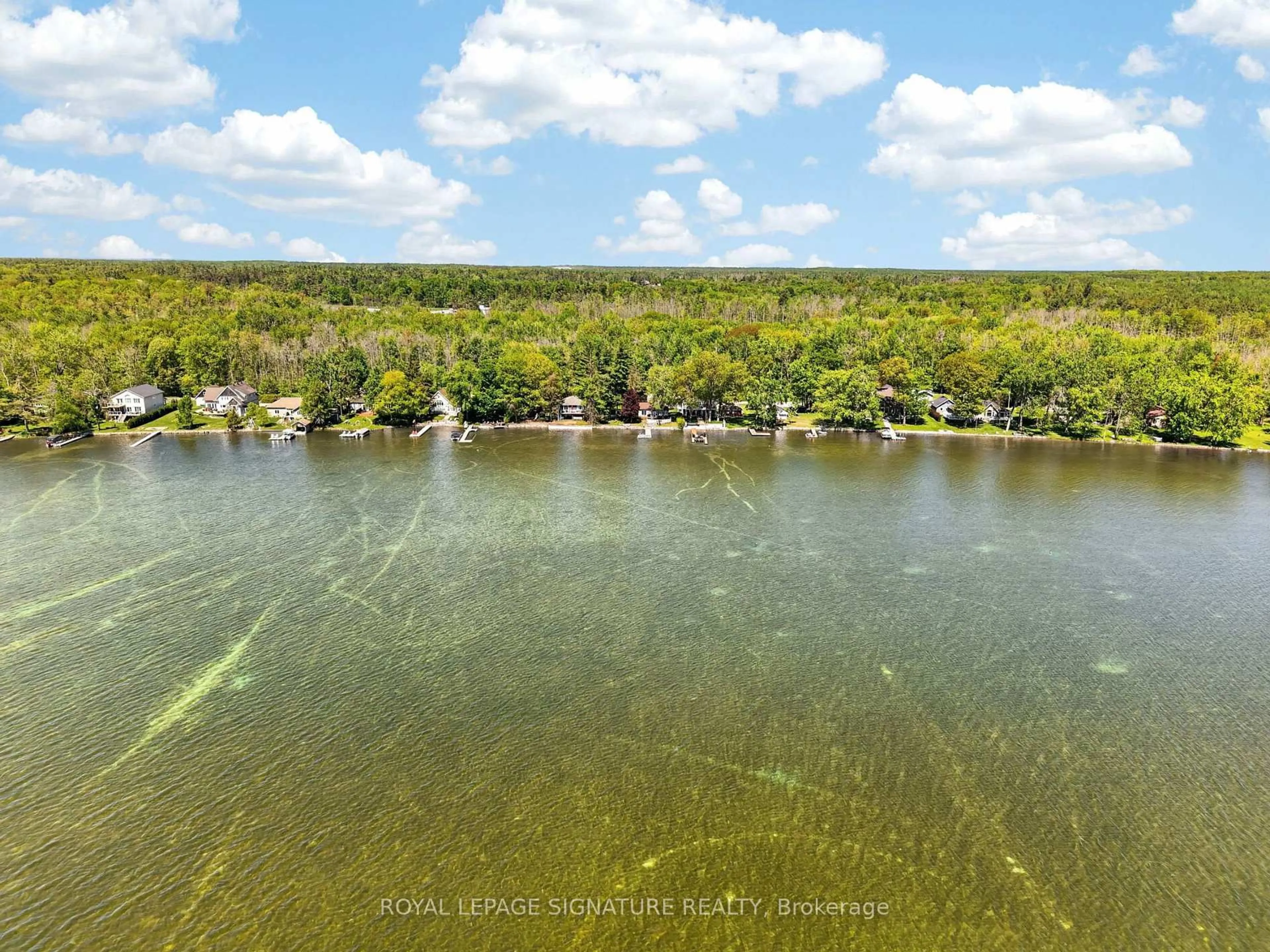 A pic from outside/outdoor area/front of a property/back of a property/a pic from drone, water/lake/river/ocean view for 3197 Crescent Bay Rd, Severn Ontario L0K 2B0