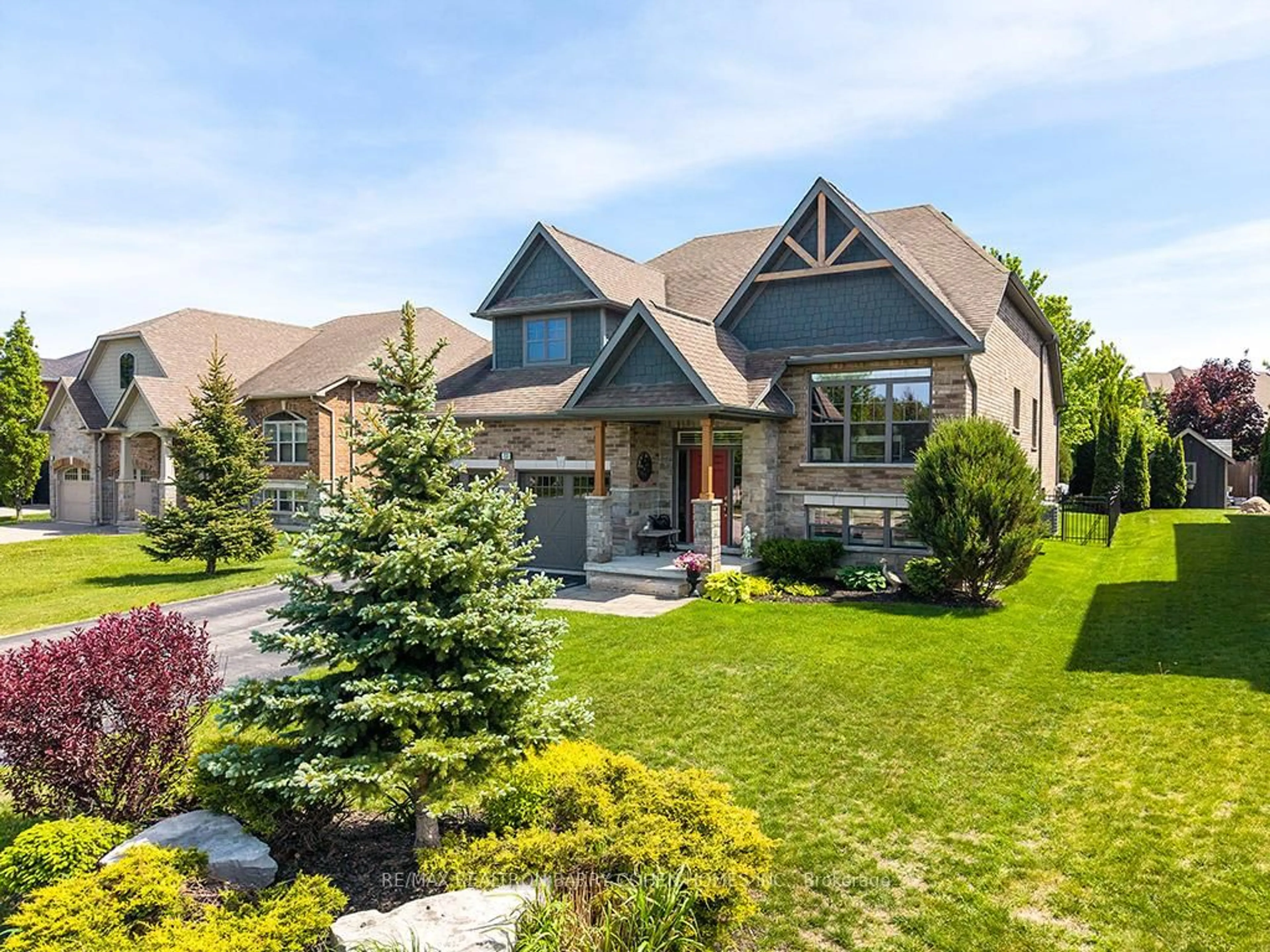 Home with brick exterior material, street for 30 Mair Mills Dr, Collingwood Ontario L9Y 0A7
