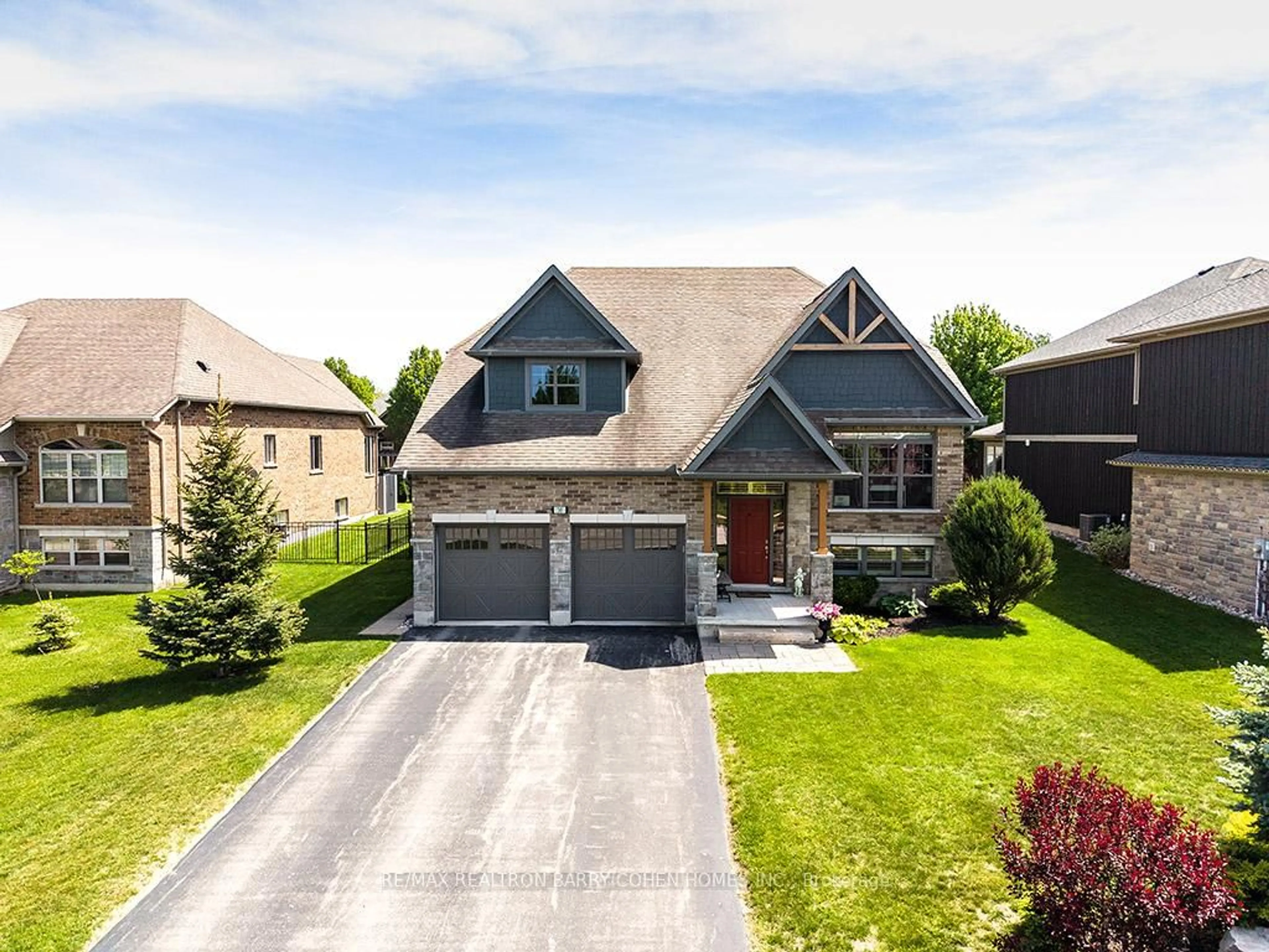 Home with brick exterior material, street for 30 Mair Mills Dr, Collingwood Ontario L9Y 0A7