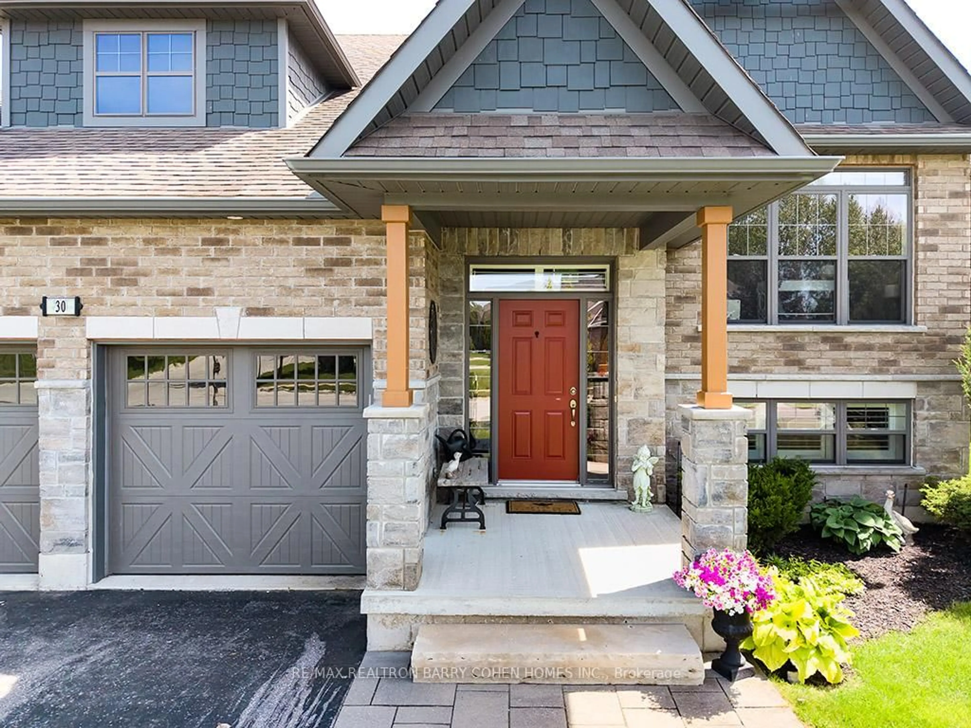 Home with brick exterior material, street for 30 Mair Mills Dr, Collingwood Ontario L9Y 0A7