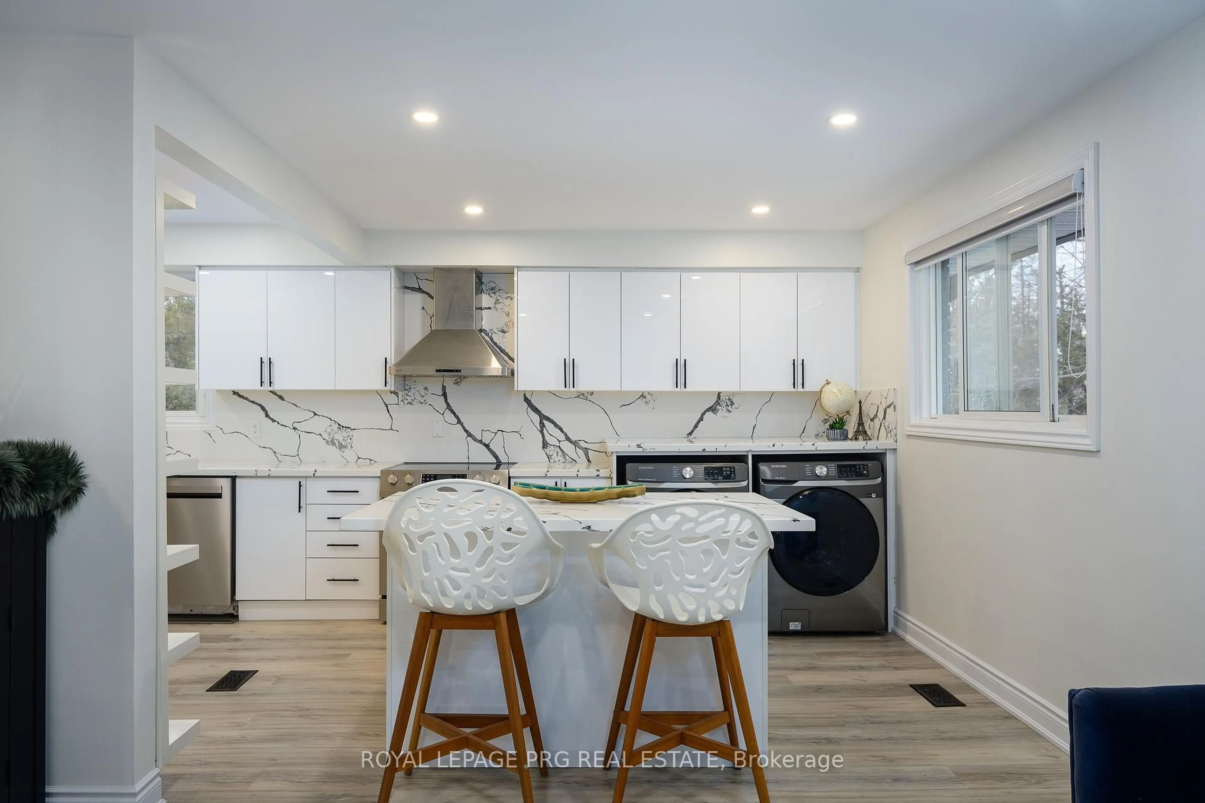 Contemporary kitchen, ceramic/tile floor for 263 Cook St, Barrie Ontario L4M 4H7