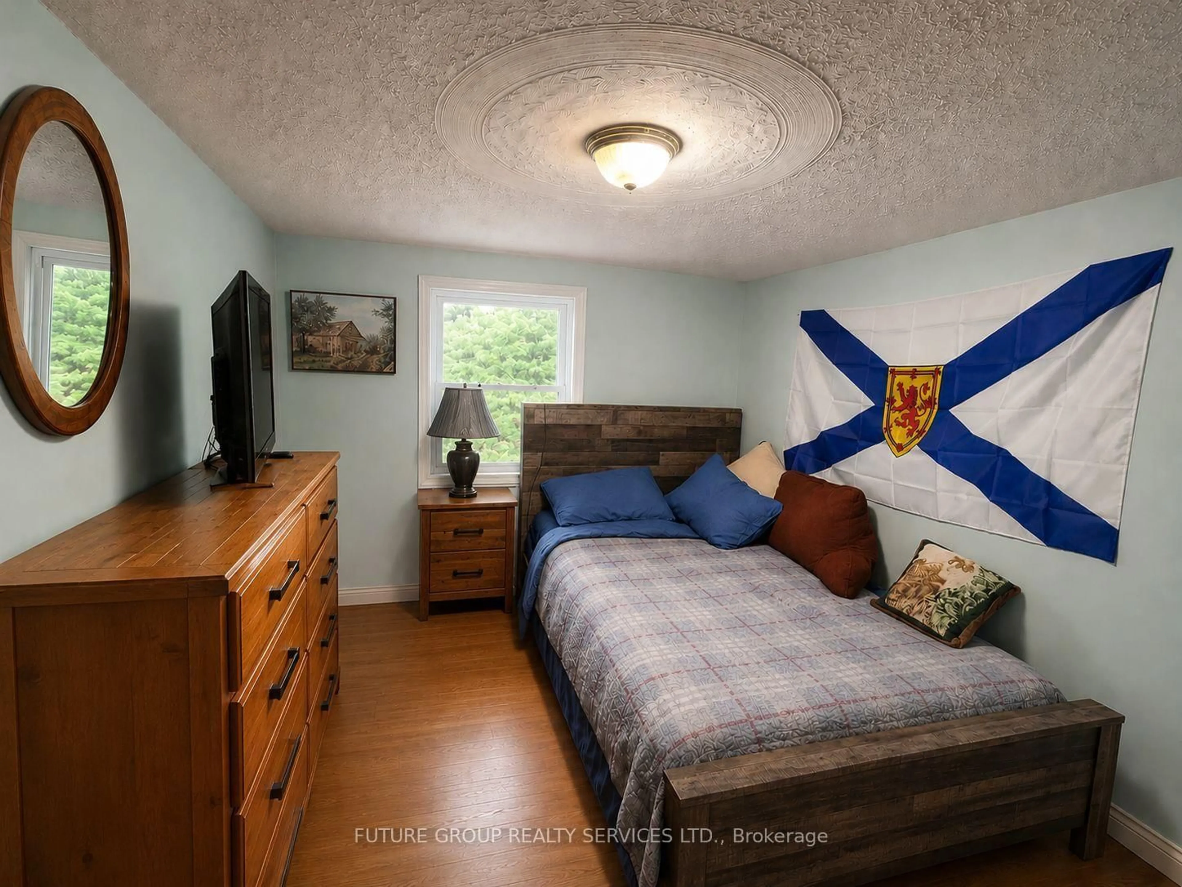 Bedroom with bed, unknown for 9865 Simcoe Rd 10 Rr 2 Rd, Clearview Ontario L0M 1N0