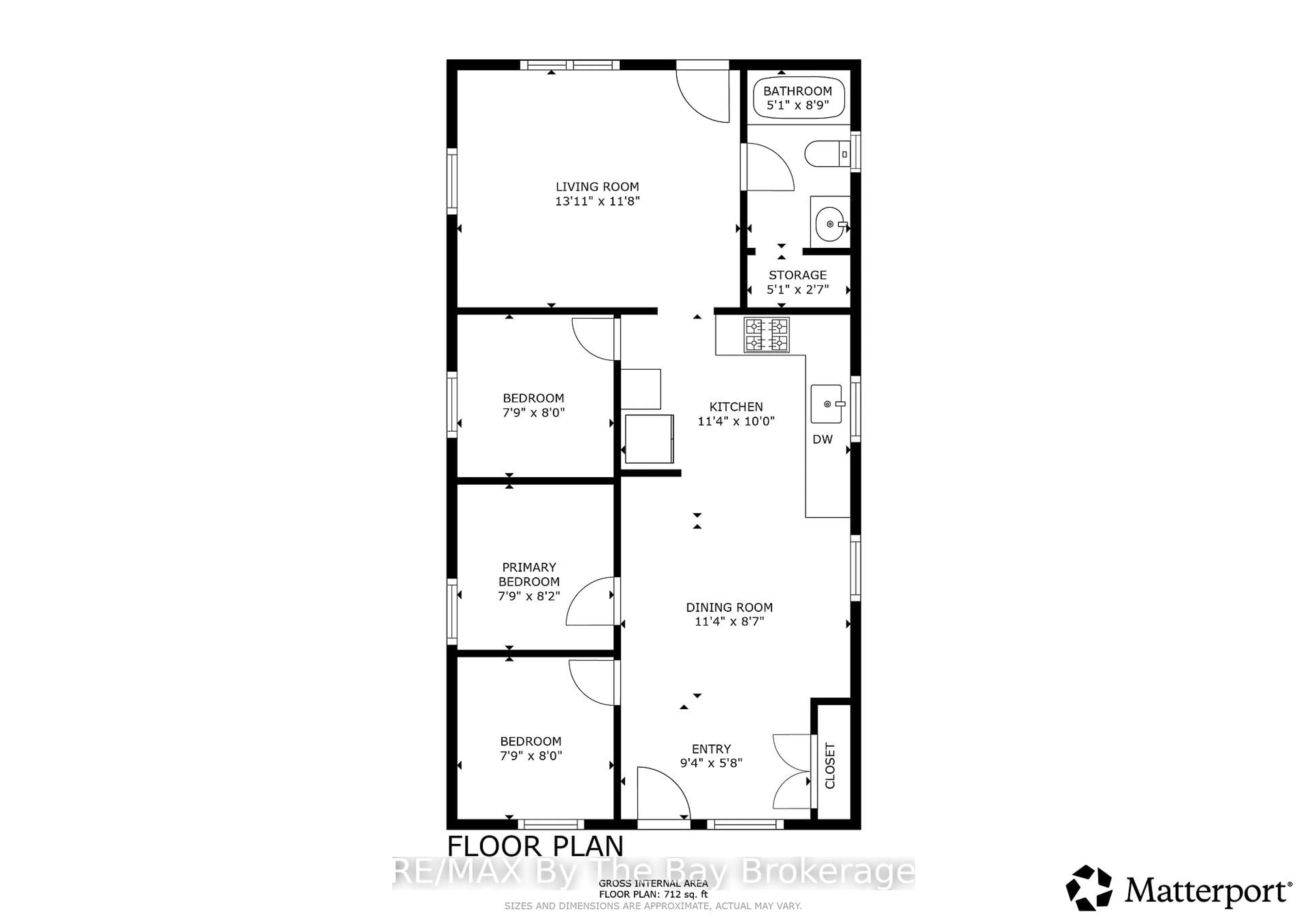 Floor plan for 23 Sunnidale Rd, Wasaga Beach Ontario L9Z 2B7
