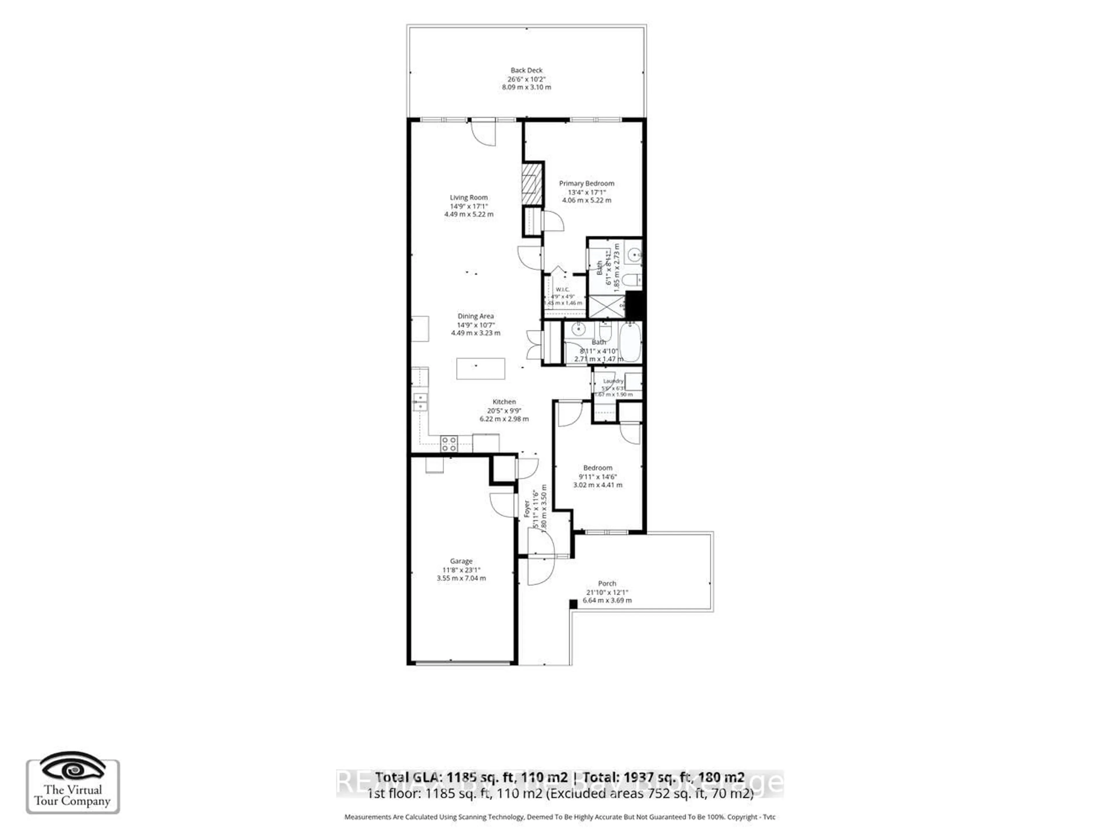 Floor plan for 3 Garden Grove Cres, Wasaga Beach Ontario L9Z 0E6