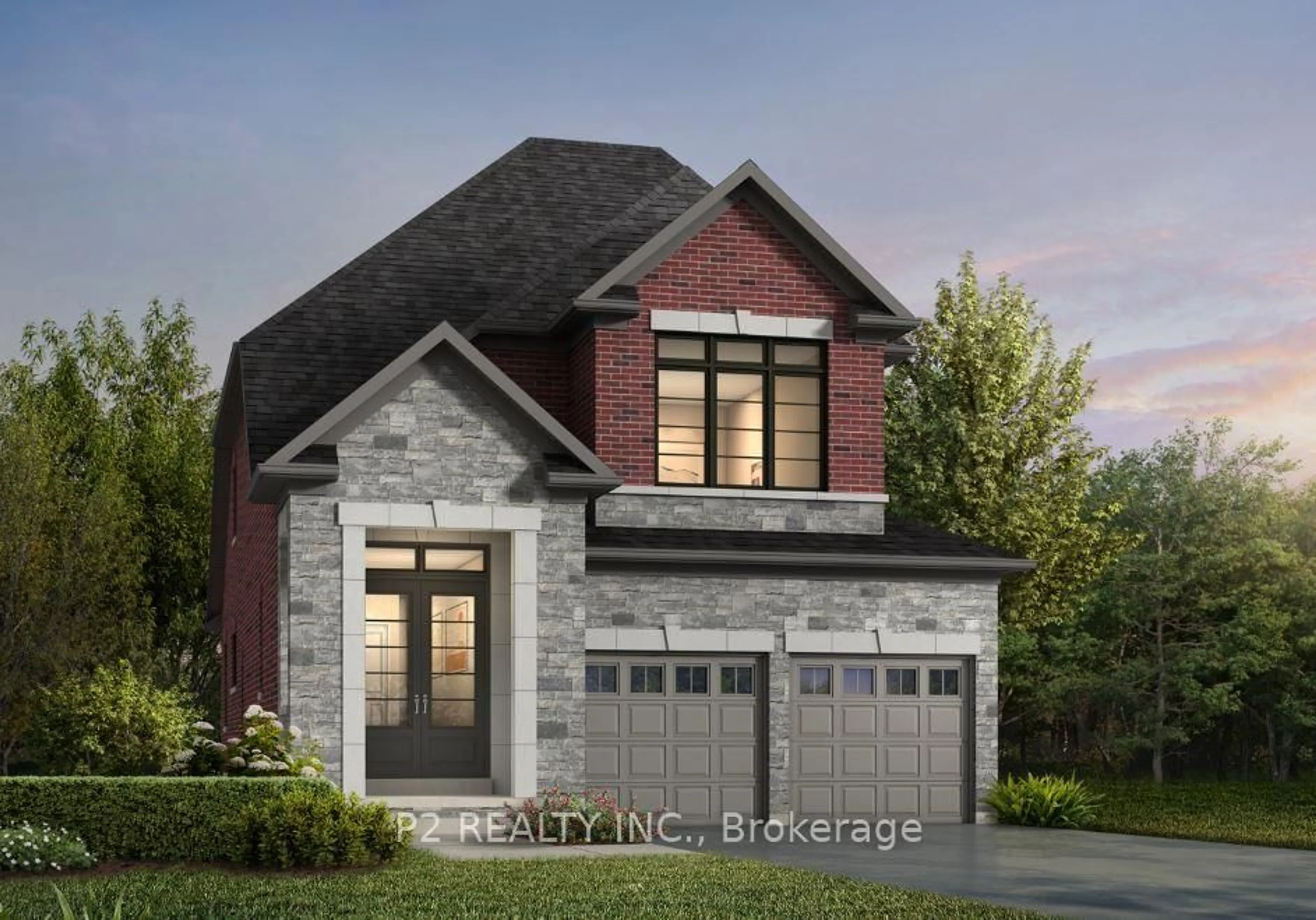 Home with brick exterior material, street for 17 Maggioni Dr, Springwater Ontario L9X 2E4