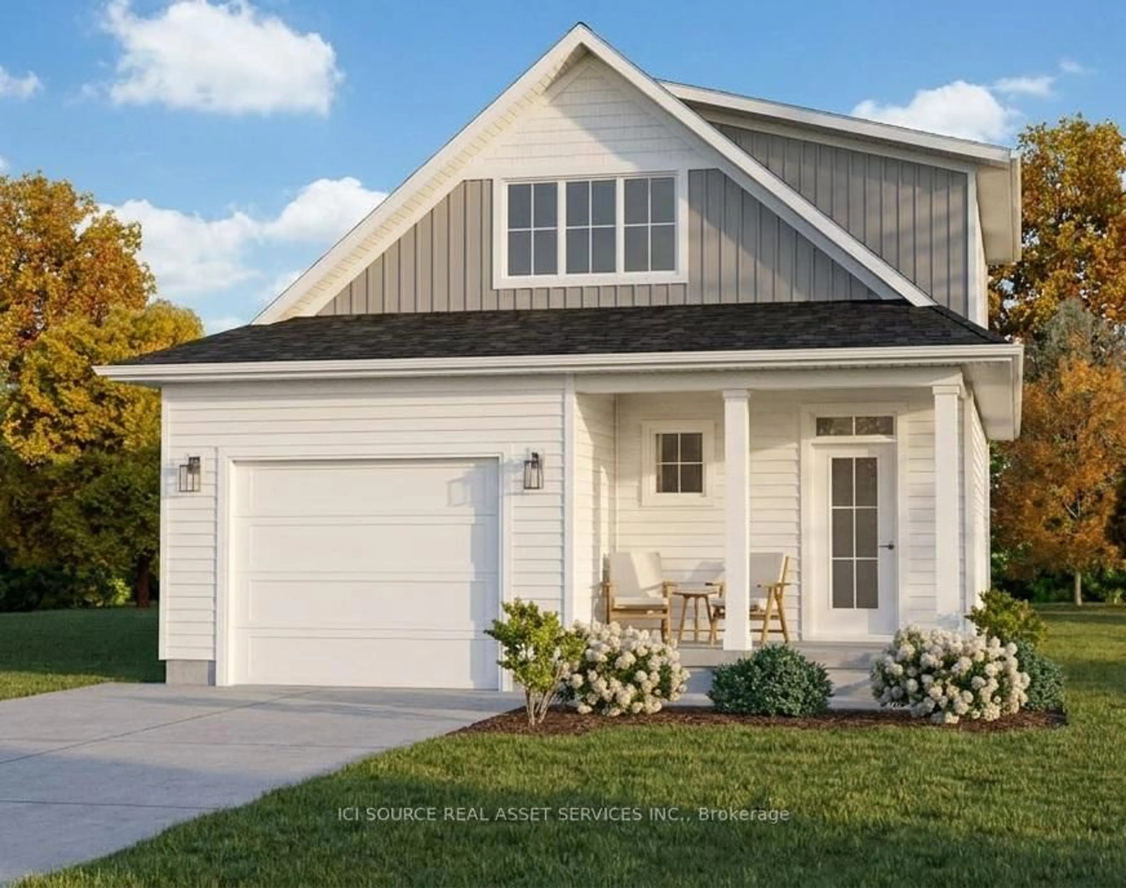Home with vinyl exterior material, street for 2 Frederick Dr, Wasaga Beach Ontario L9Z 1P1