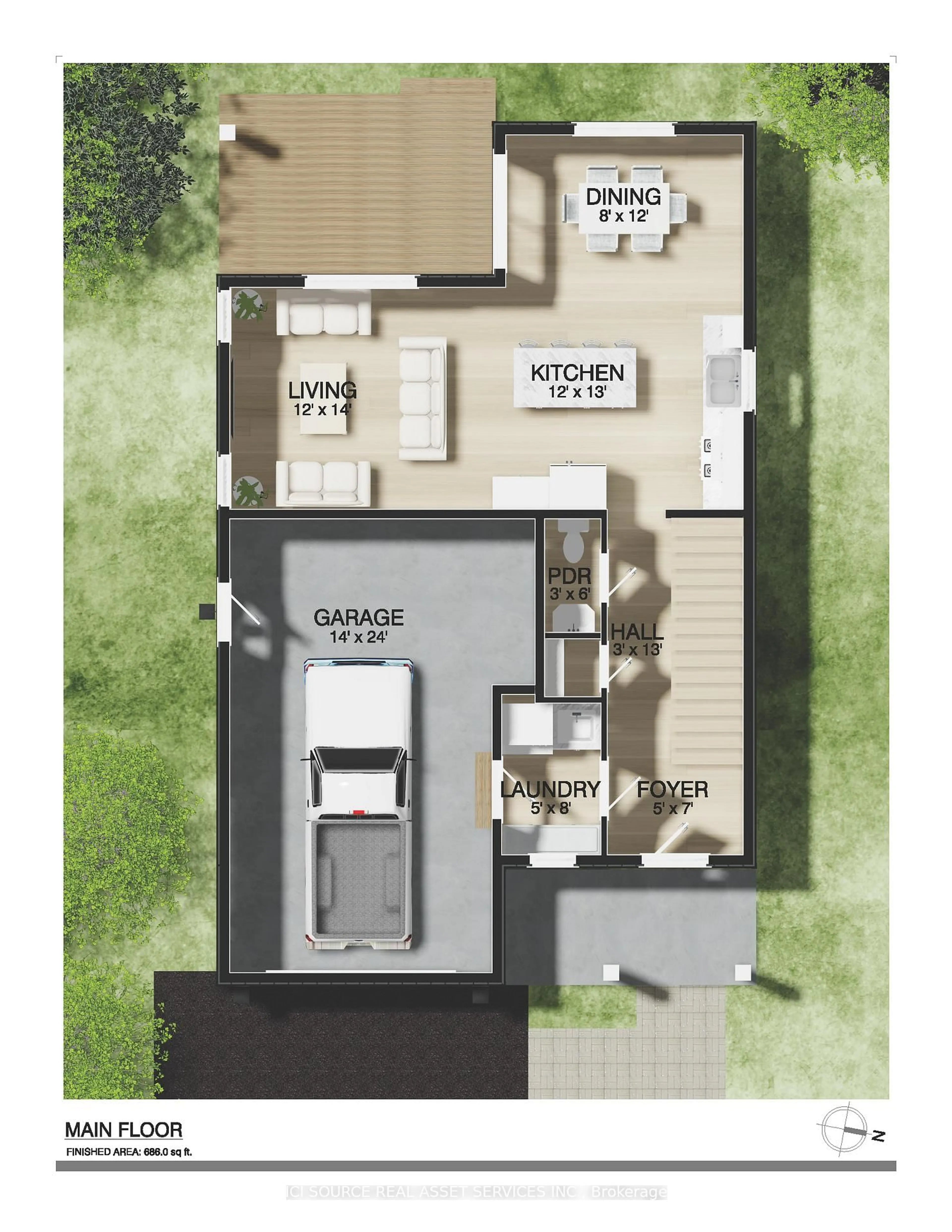 Floor plan for 2 Frederick Dr, Wasaga Beach Ontario L9Z 1P1