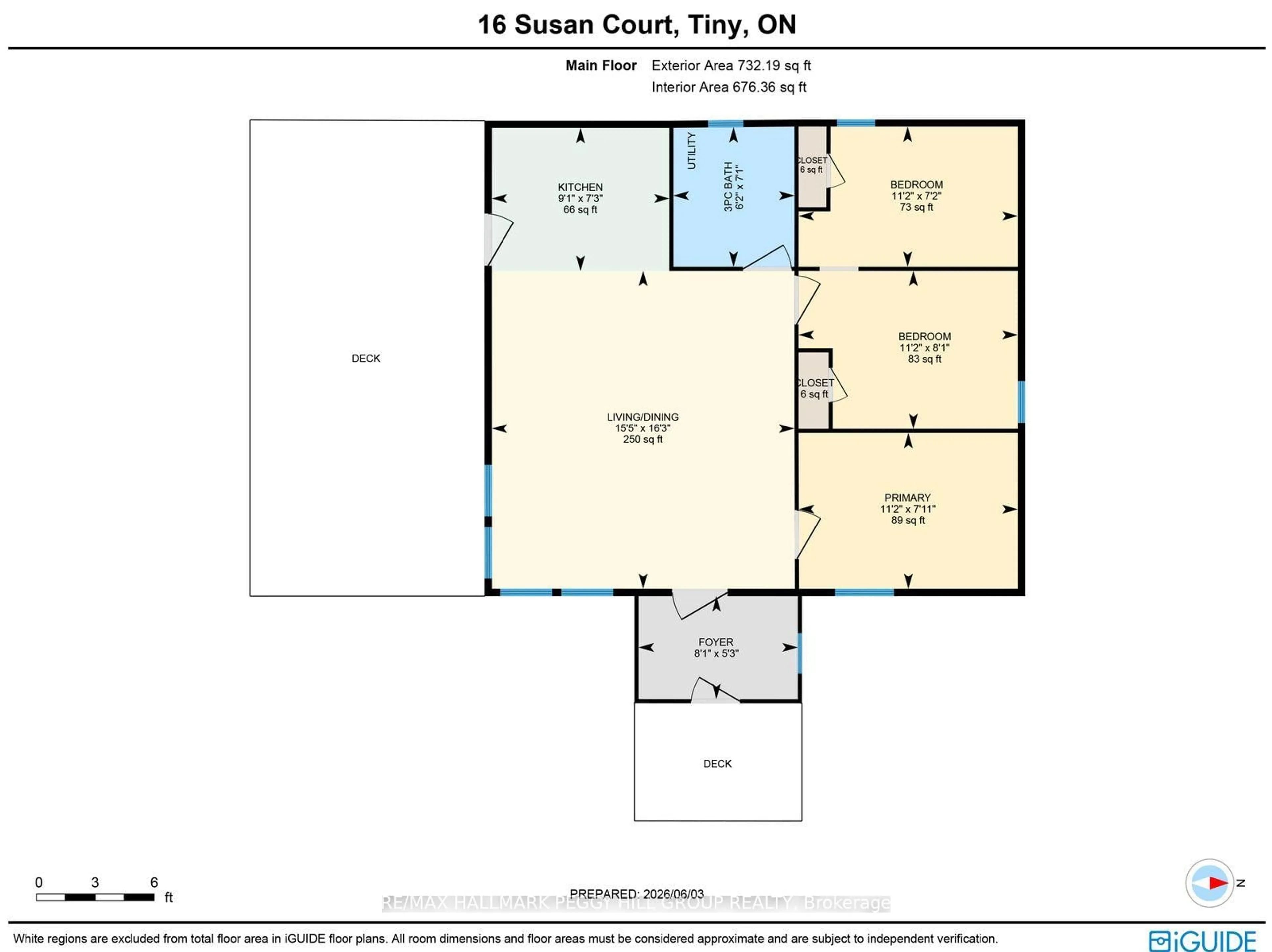 Floor plan for 16 Susan Crt, Tiny Ontario L0L 2J0