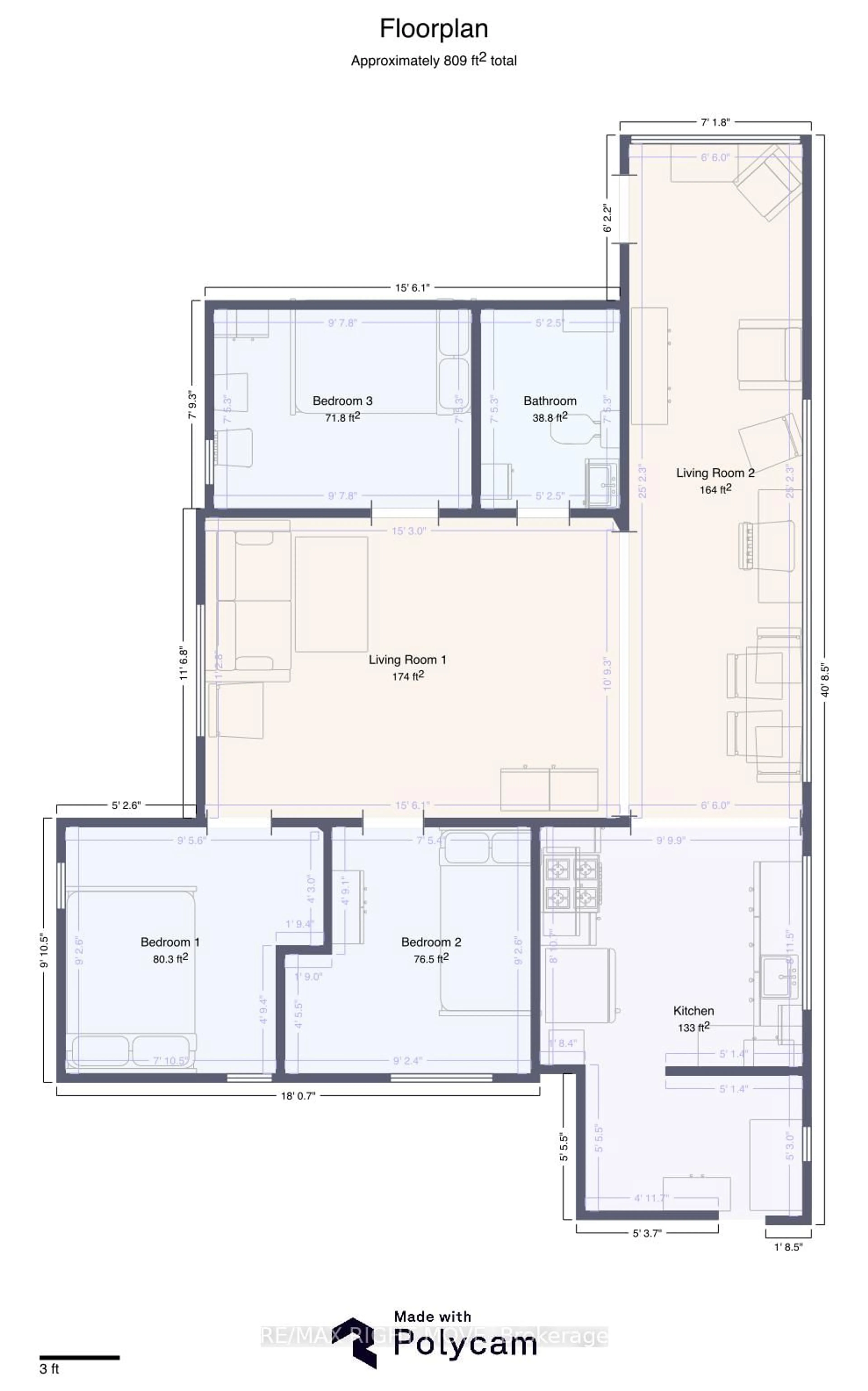 Floor plan for 7785 Oakridge Dr, Ramara Ontario L0K 2B0