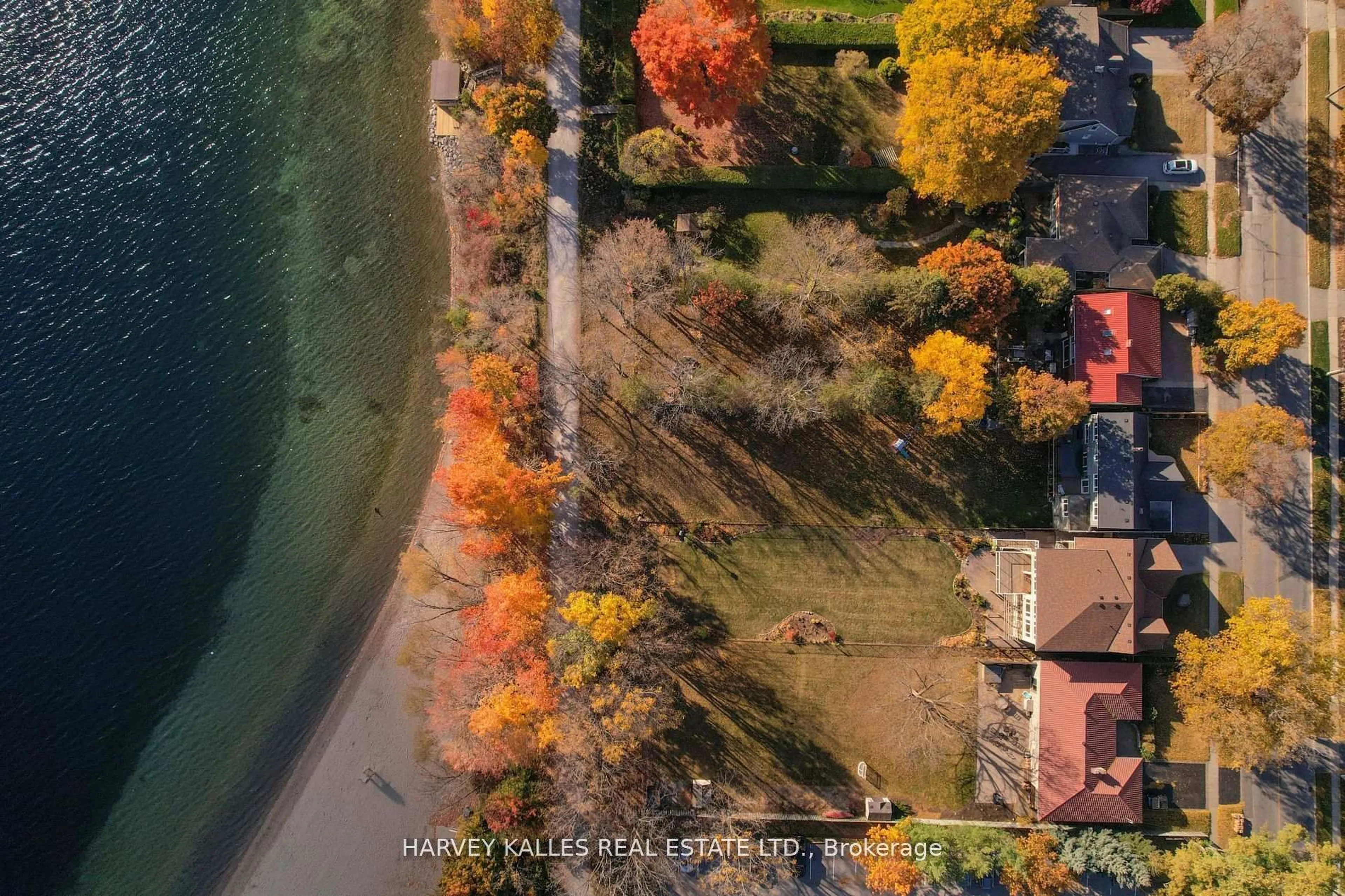 A pic from outside/outdoor area/front of a property/back of a property/a pic from drone, water/lake/river/ocean view for 65 Shanty Bay Rd, Barrie Ontario L4M 1C9