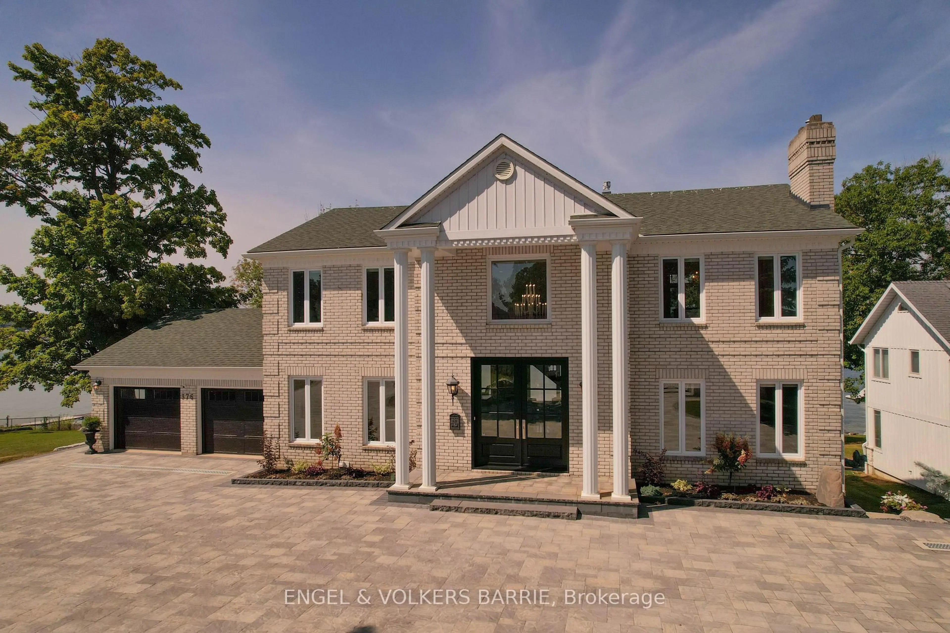 Home with brick exterior material, street for 376 Brewery Lane, Orillia Ontario L3V 7H8