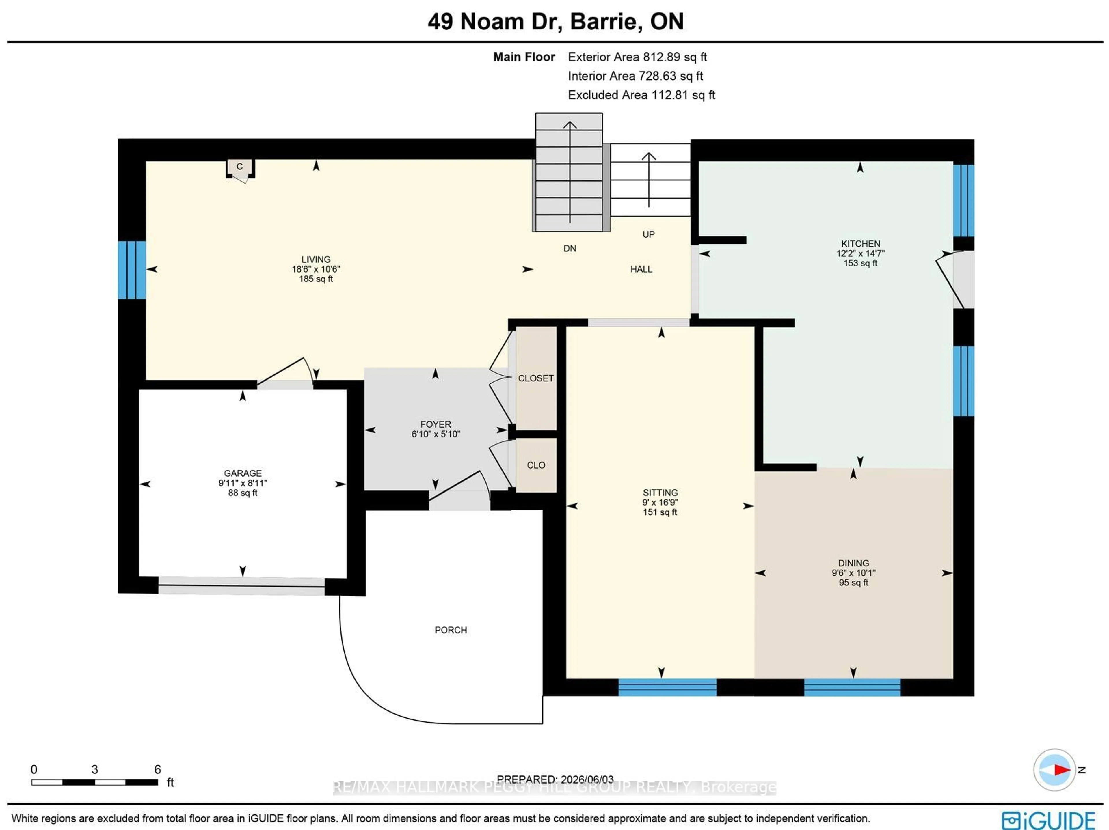 Floor plan for 49 Noam Dr, Barrie Ontario L4N 4N4