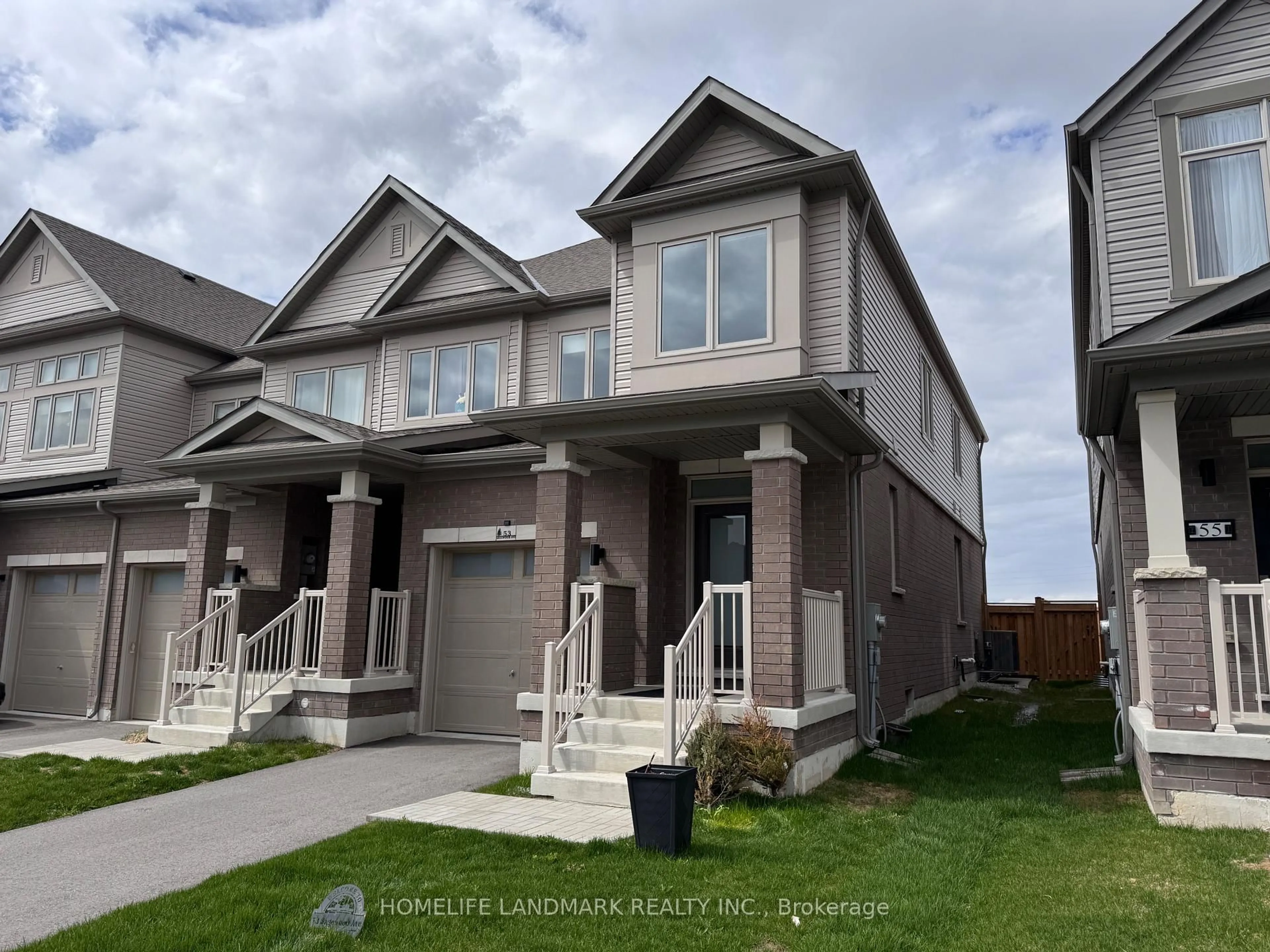 Home with brick exterior material, street for 53 Sagewood Ave, Barrie Ontario L9J 0K4