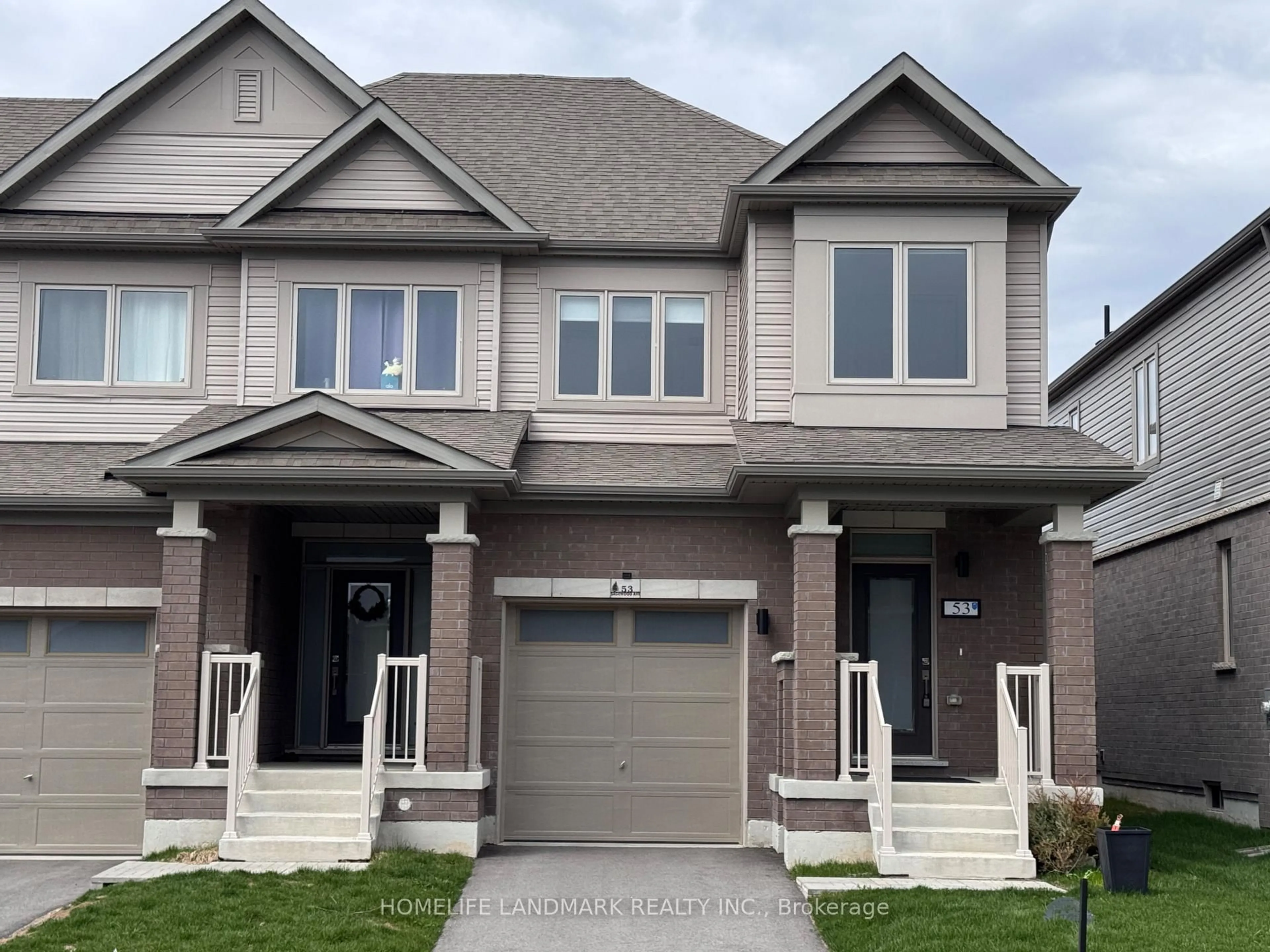 Home with brick exterior material, street for 53 Sagewood Ave, Barrie Ontario L9J 0K4