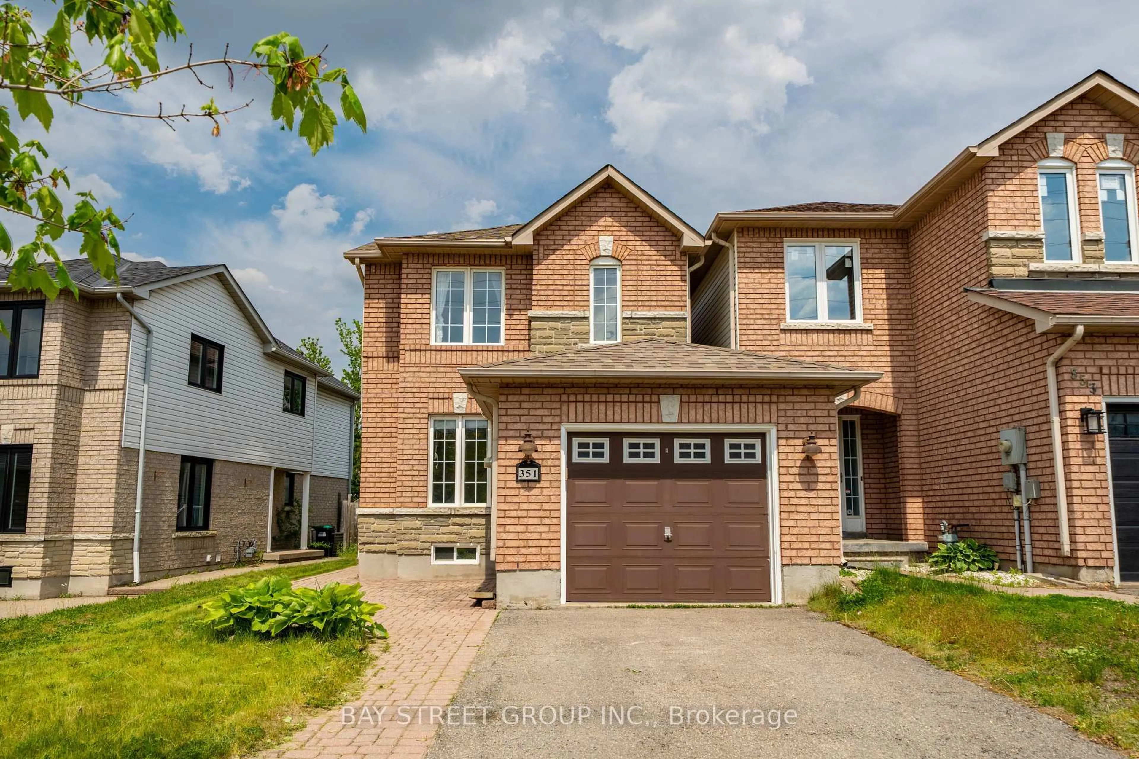 Home with brick exterior material, street for 351 Ferndale Dr, Barrie Ontario L4N 9Y6
