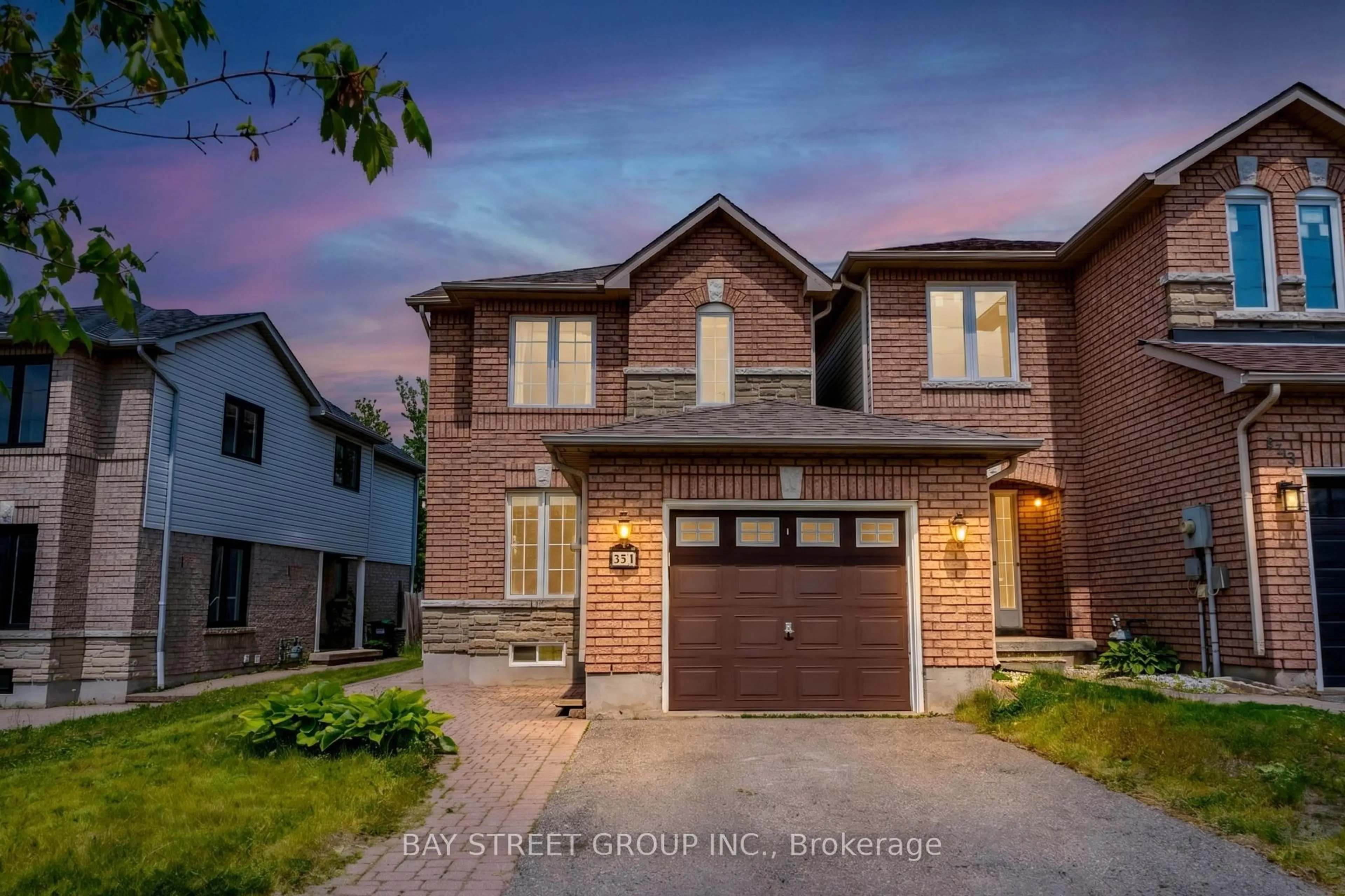 Home with brick exterior material, street for 351 Ferndale Dr, Barrie Ontario L4N 9Y6