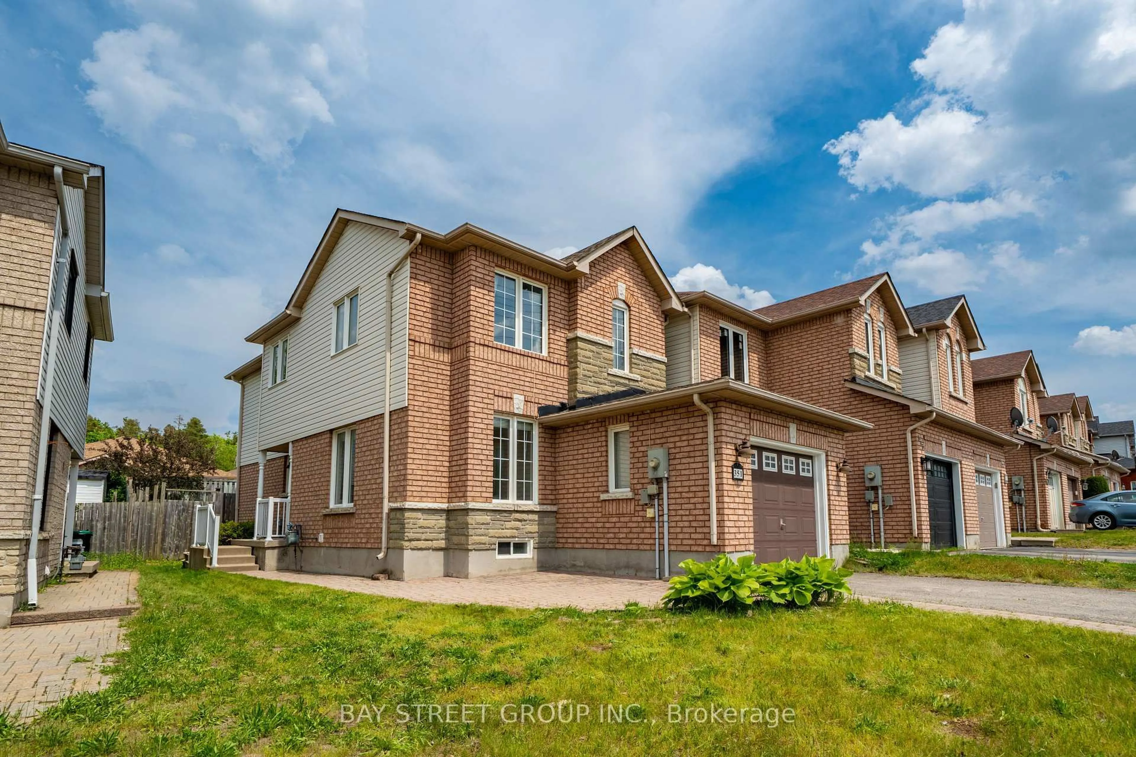 Home with brick exterior material, street for 351 Ferndale Dr, Barrie Ontario L4N 9Y6