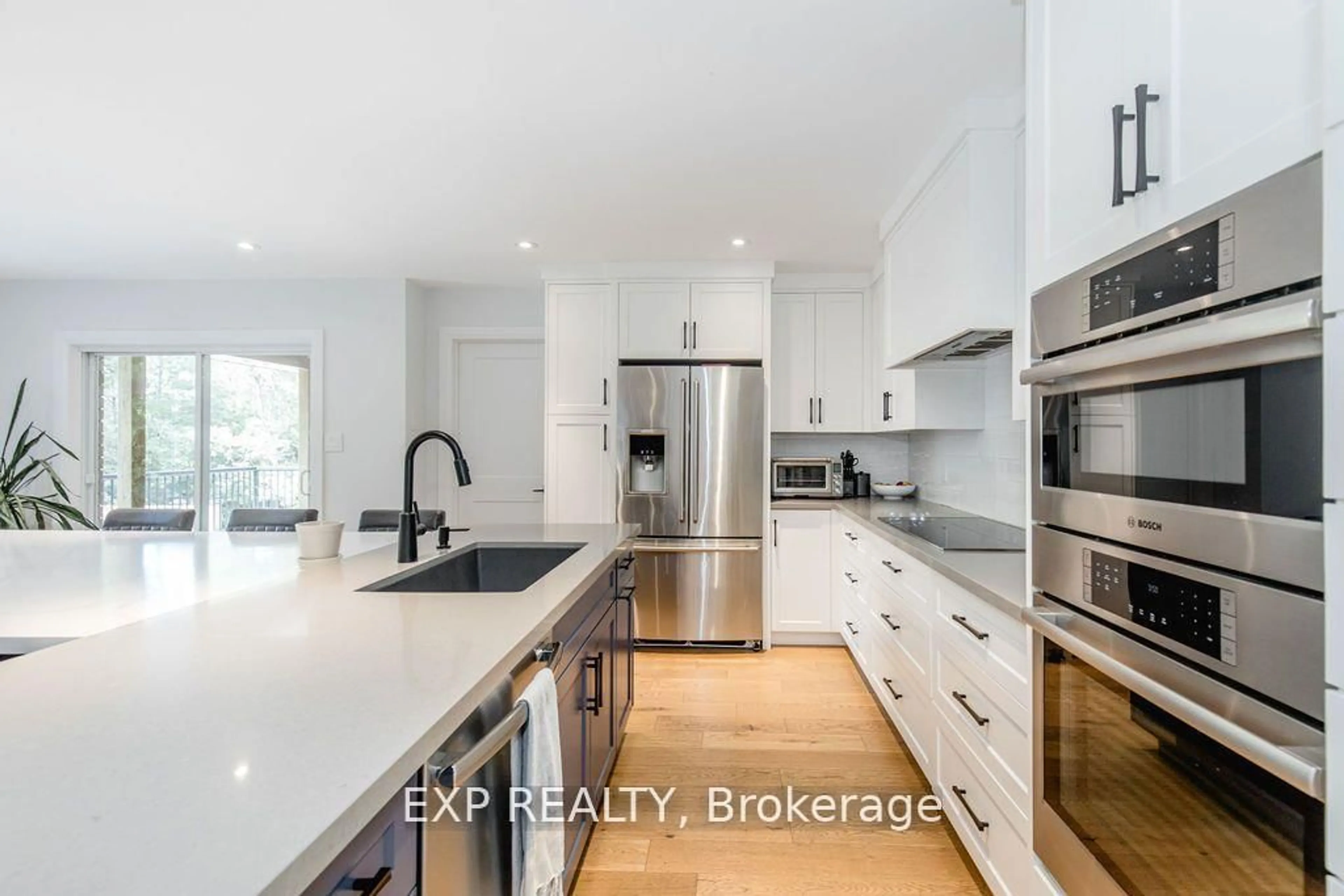 Contemporary kitchen, ceramic/tile floor for 37 Paddy Dunns Circ, Springwater Ontario L4M 6L9