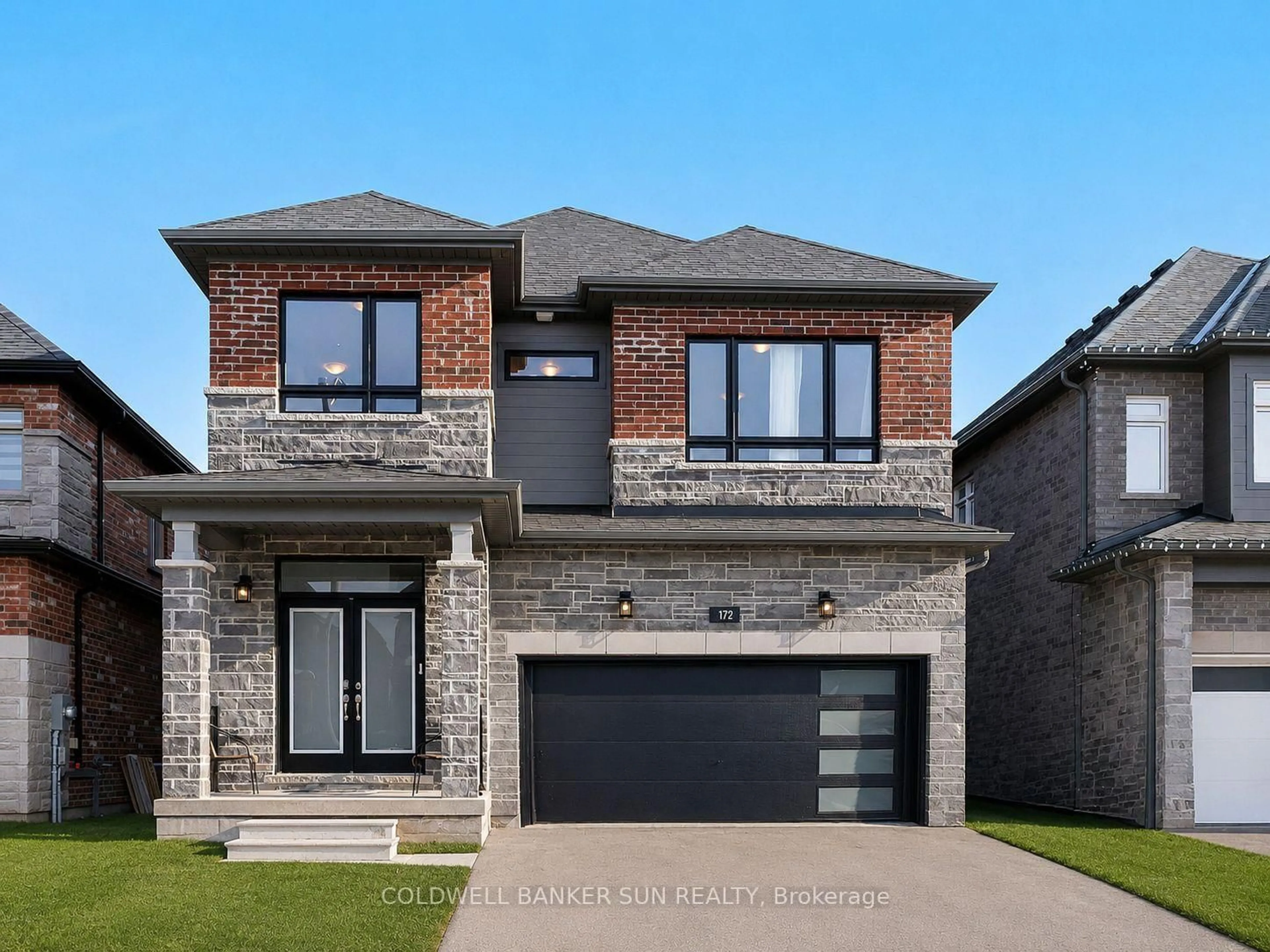 Home with brick exterior material, street for 172 FRANKLIN Tr, Barrie Ontario L9J 0J2