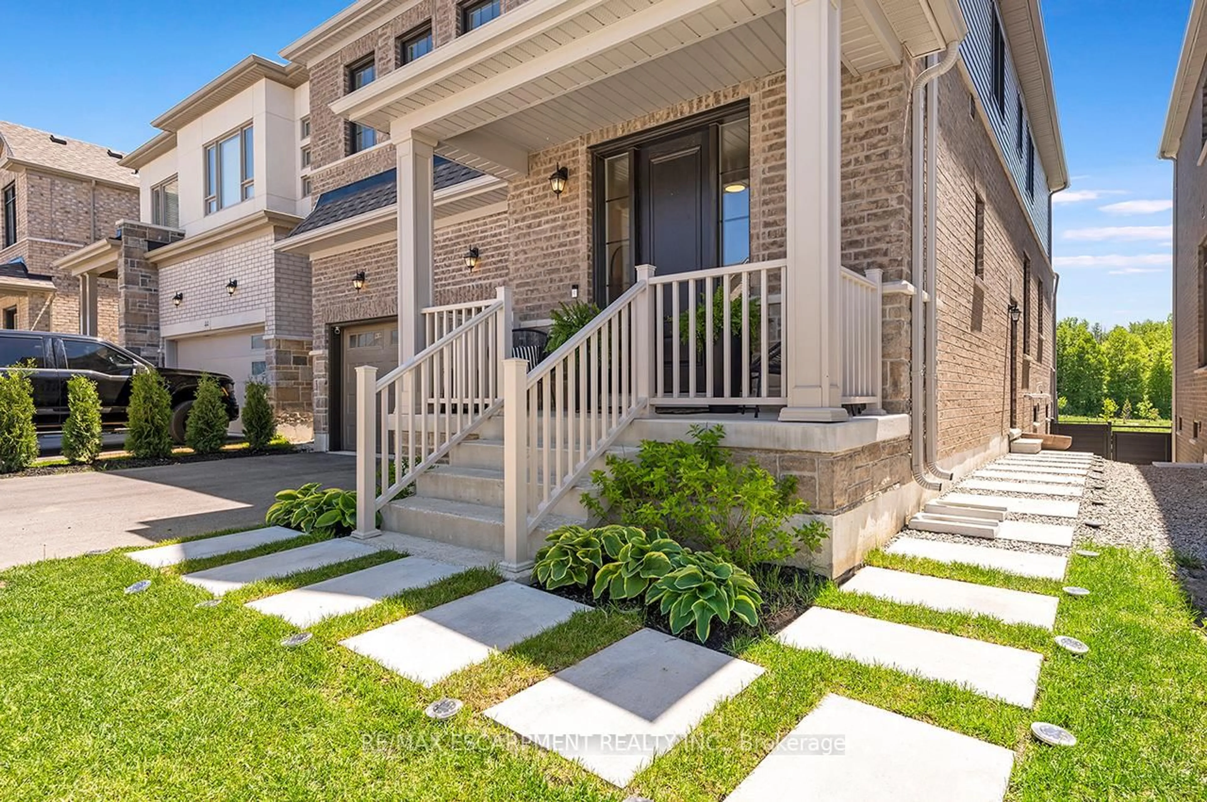 Home with brick exterior material, street for 42 Shepherd Dr, Barrie Ontario L9J 0P3