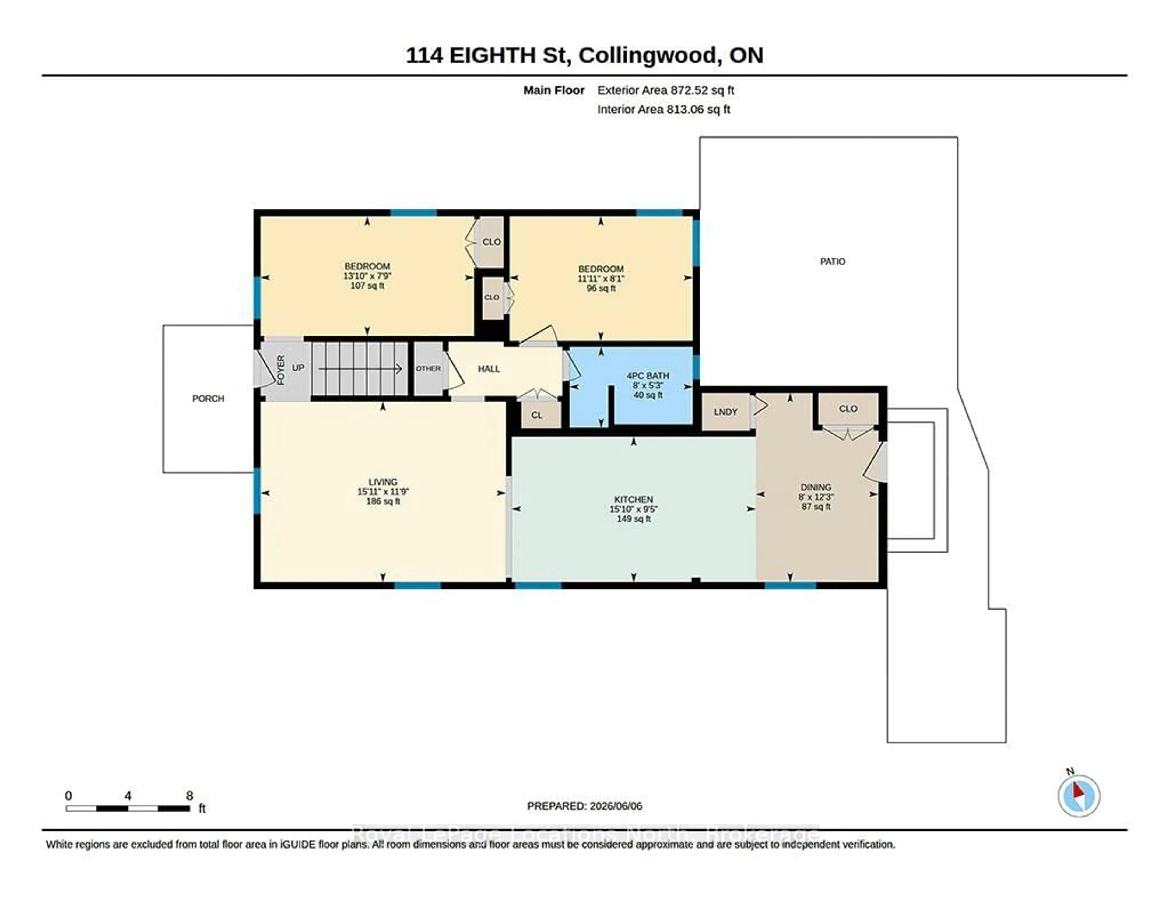 Floor plan for 114 Eighth St, Collingwood Ontario L9Y 2C5