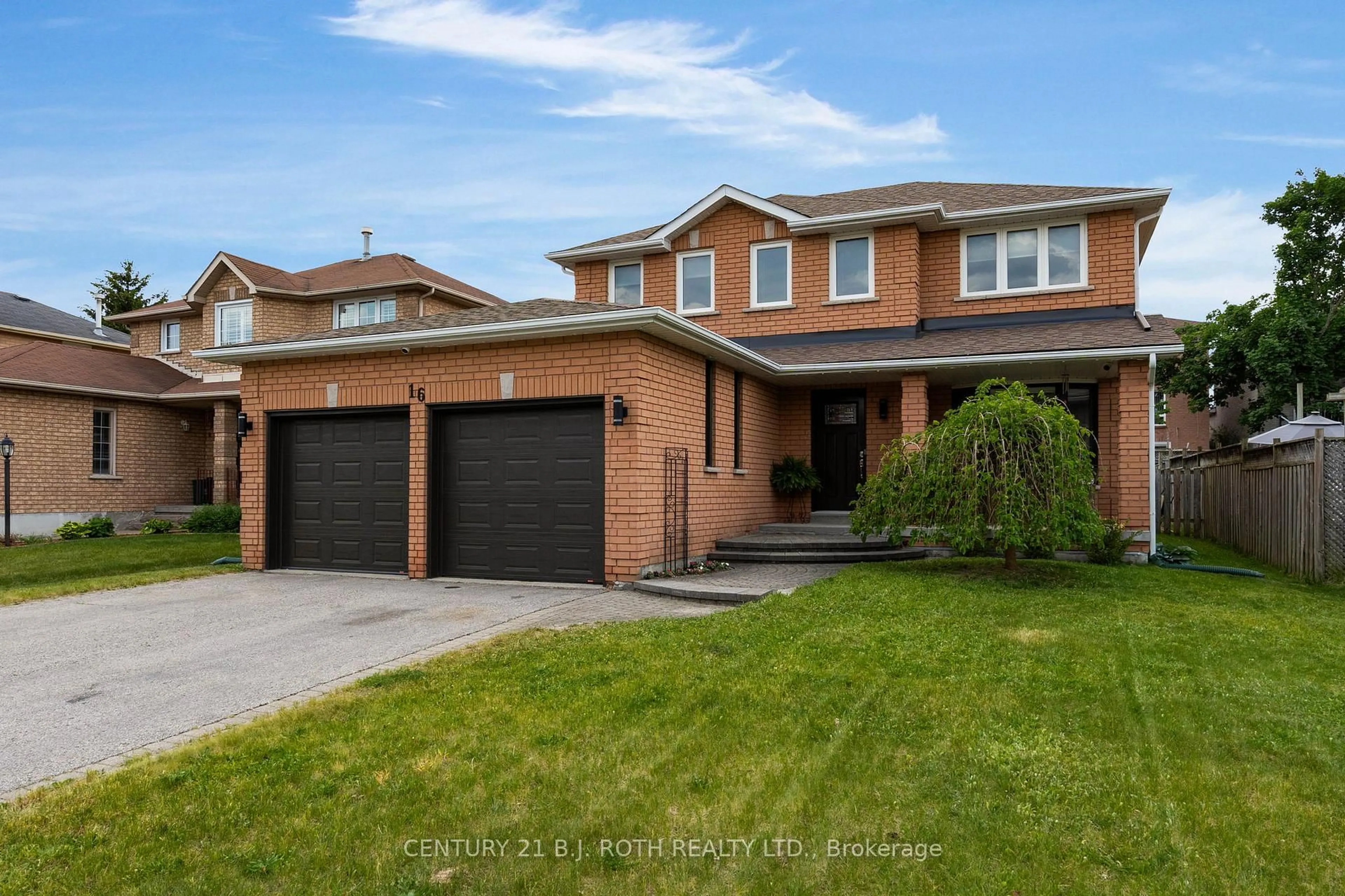 Home with brick exterior material, street for 16 Longman Dr, Barrie Ontario L4N 7C2