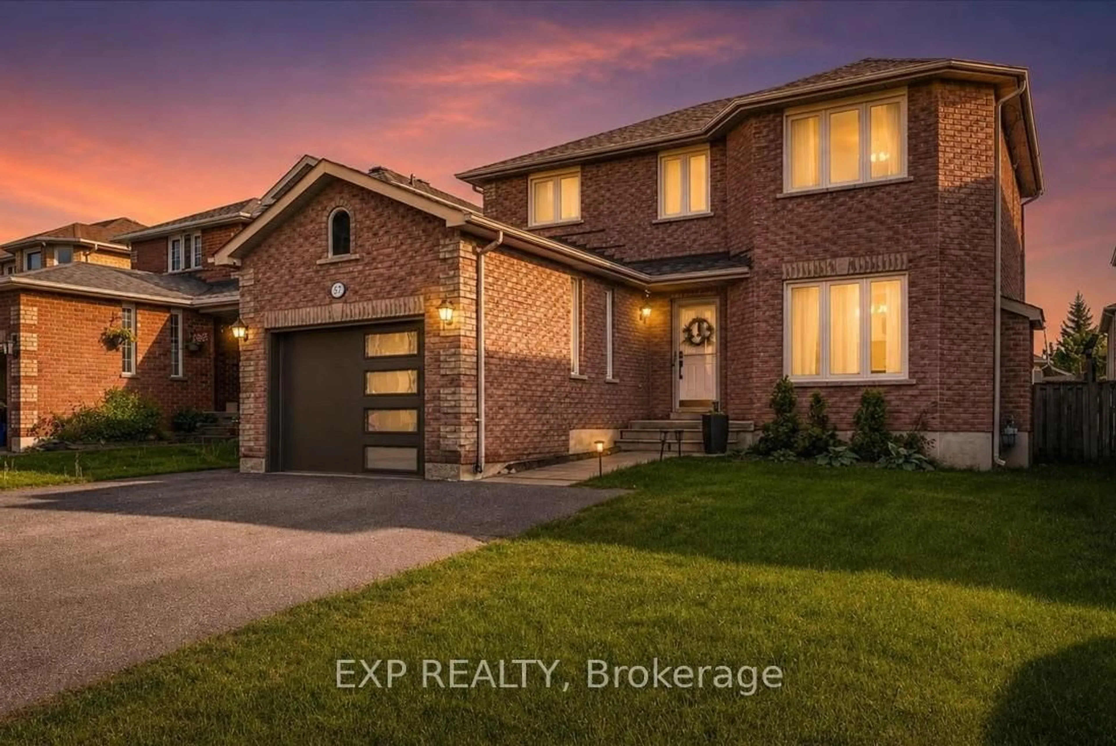 Home with brick exterior material, street for 57 Dean Ave, Barrie Ontario L4N 0C2