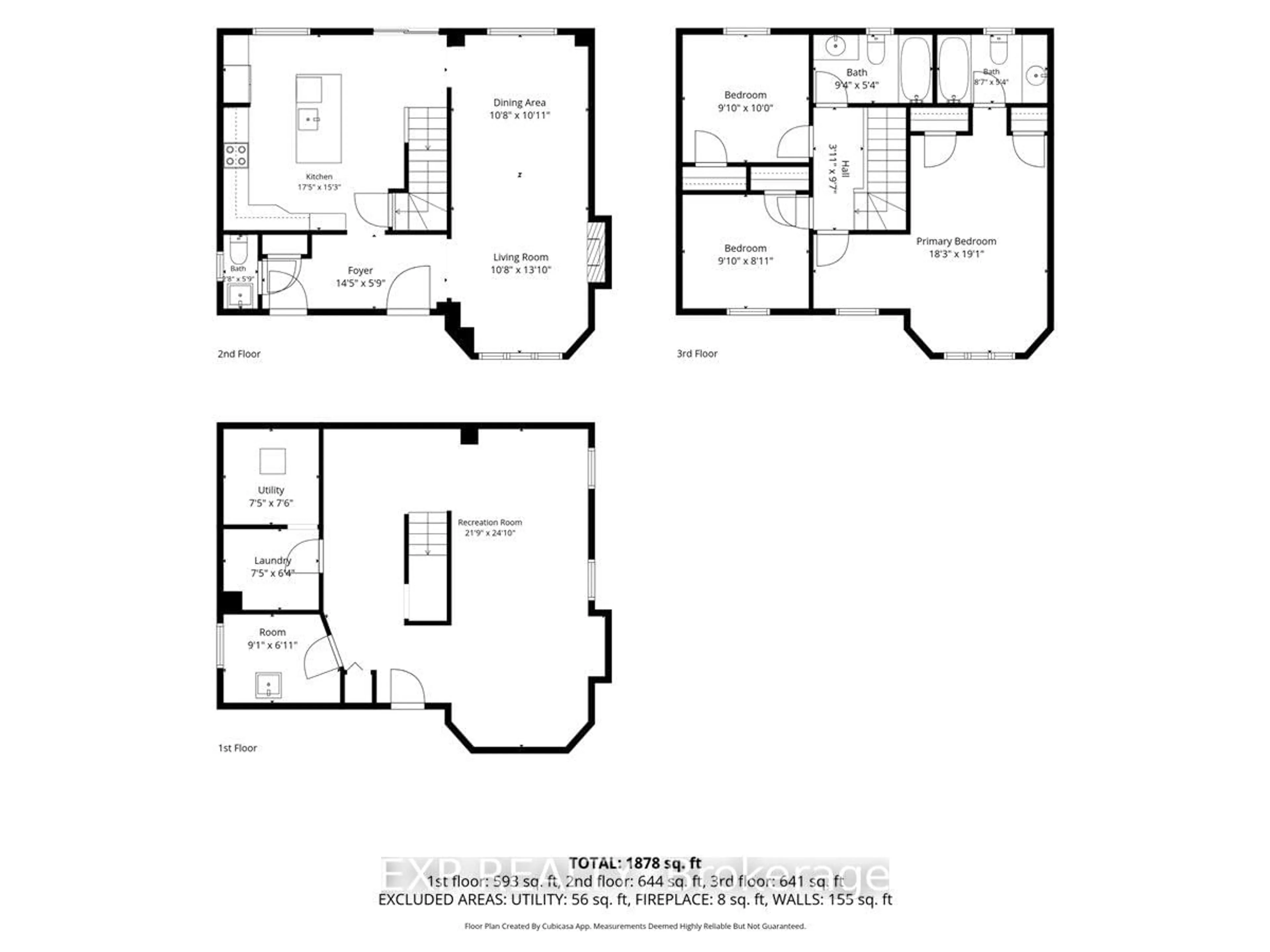 Floor plan for 57 Dean Ave, Barrie Ontario L4N 0C2