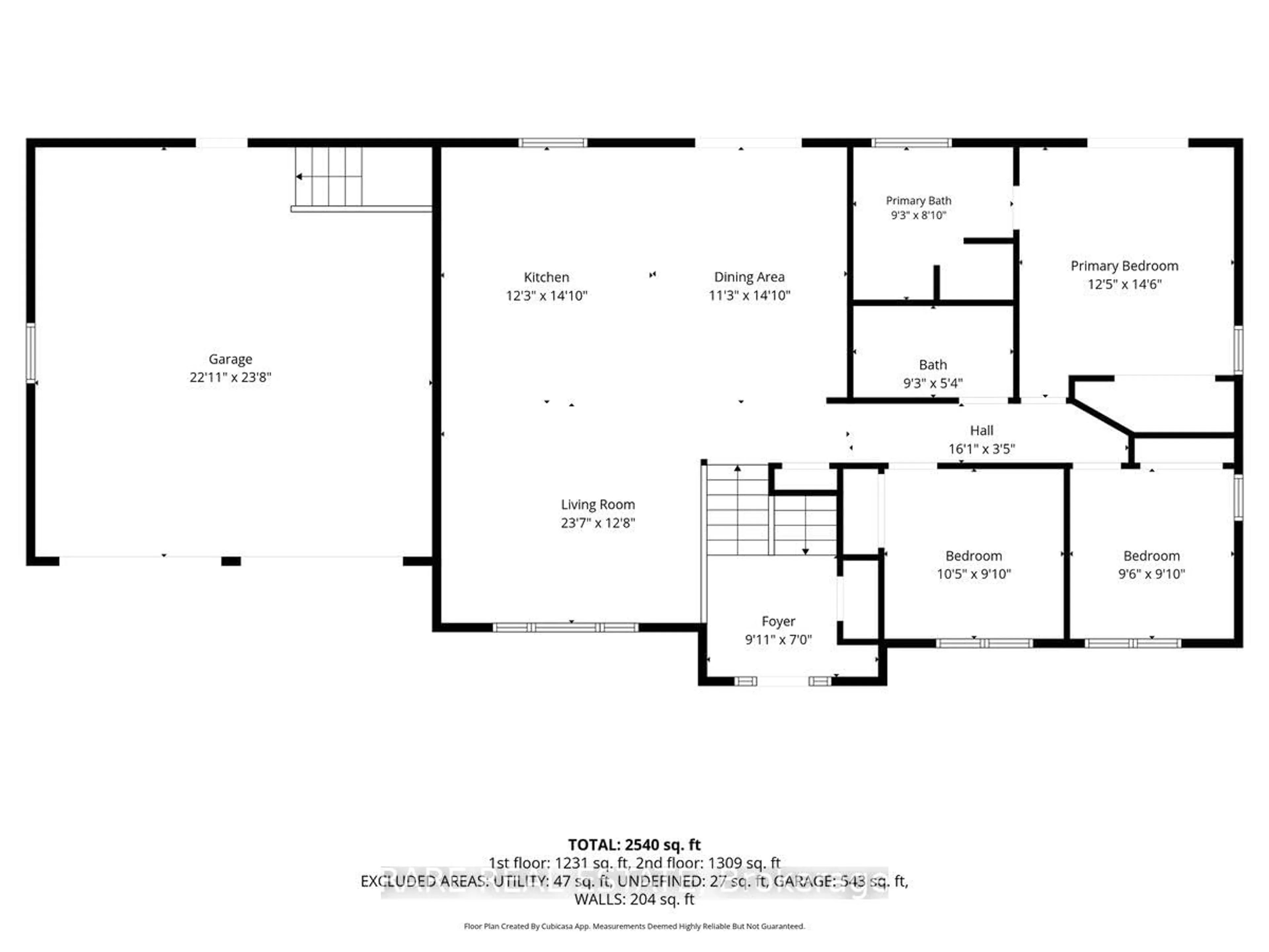 Floor plan for 4 Fatima Crt, Wasaga Beach Ontario L9Z 1K9
