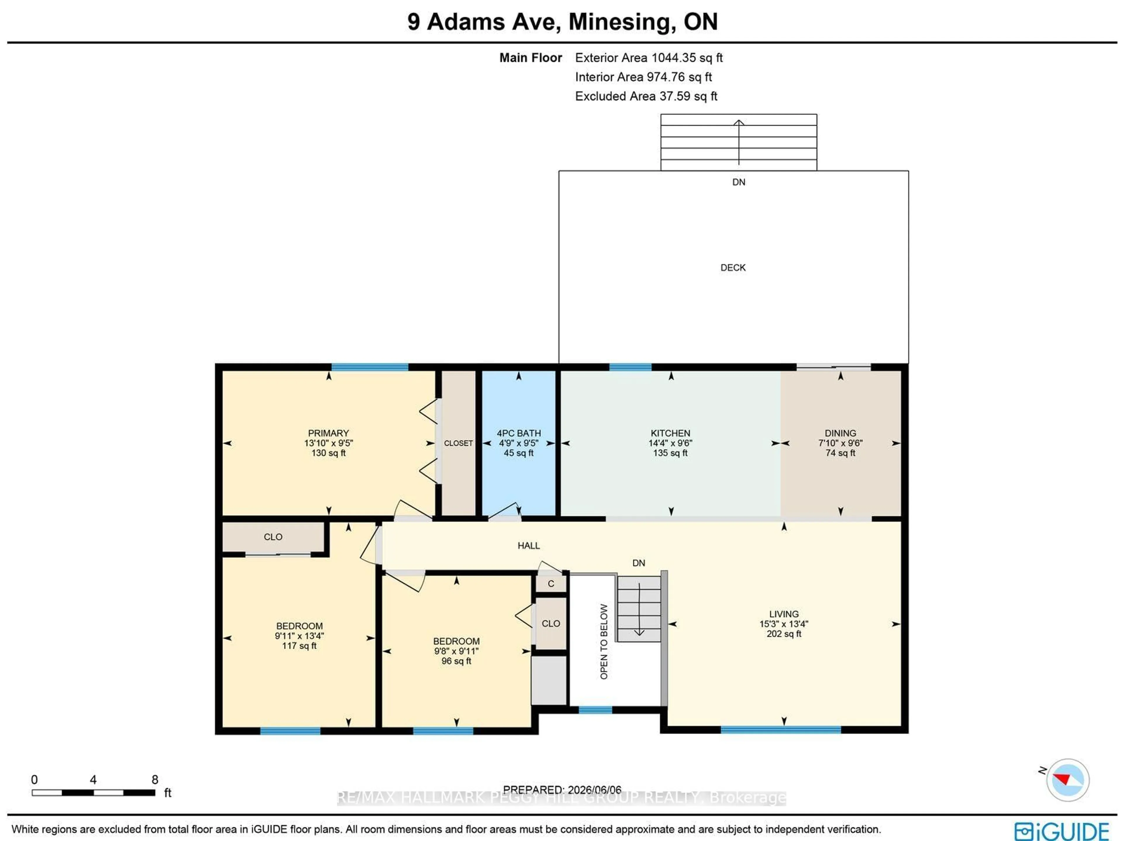 Floor plan for 9 Adams Ave, Springwater Ontario L9X 0A1