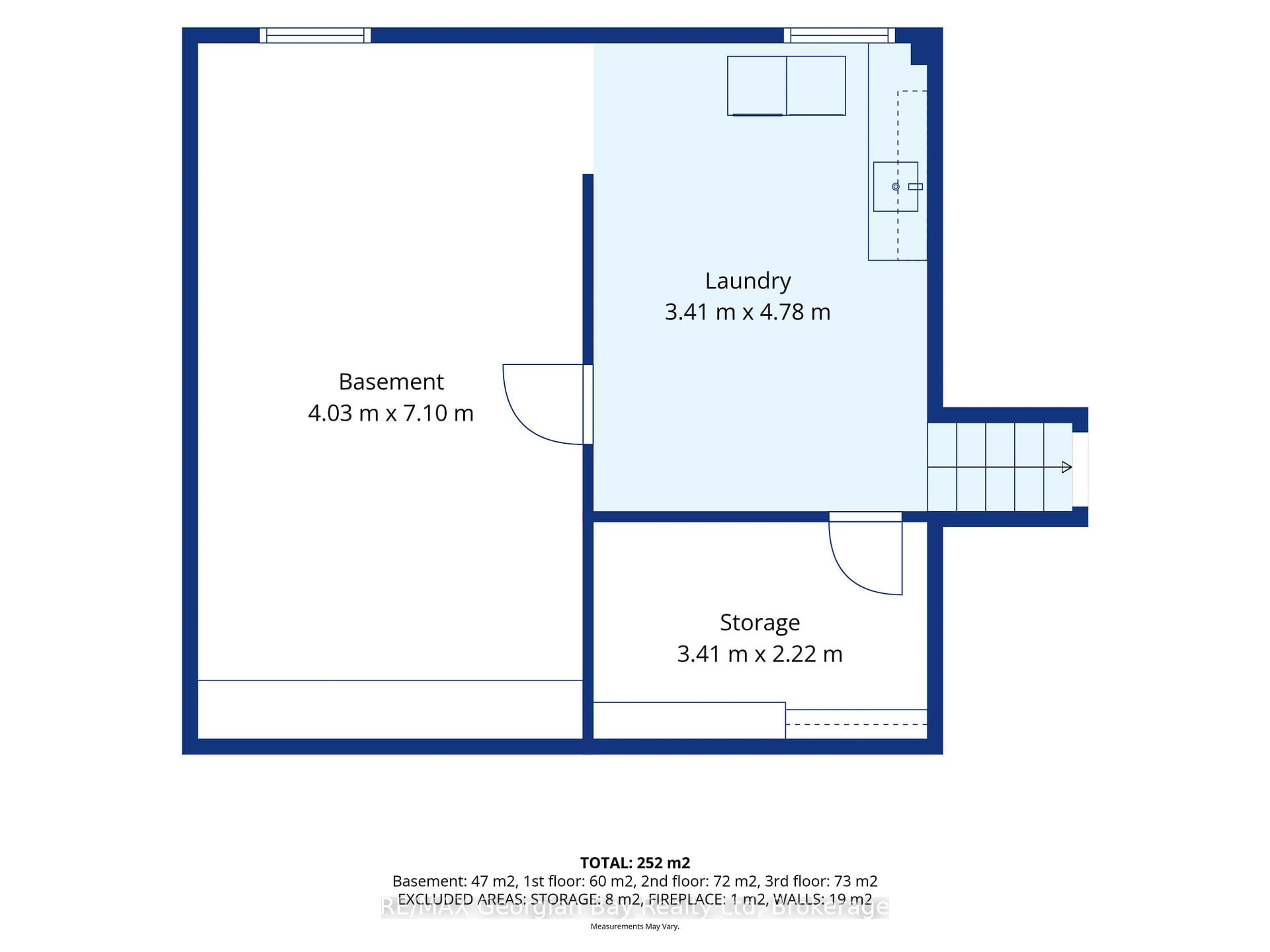 Floor plan for 329 Glenbrook Dr, Midland Ontario L4R 5G4