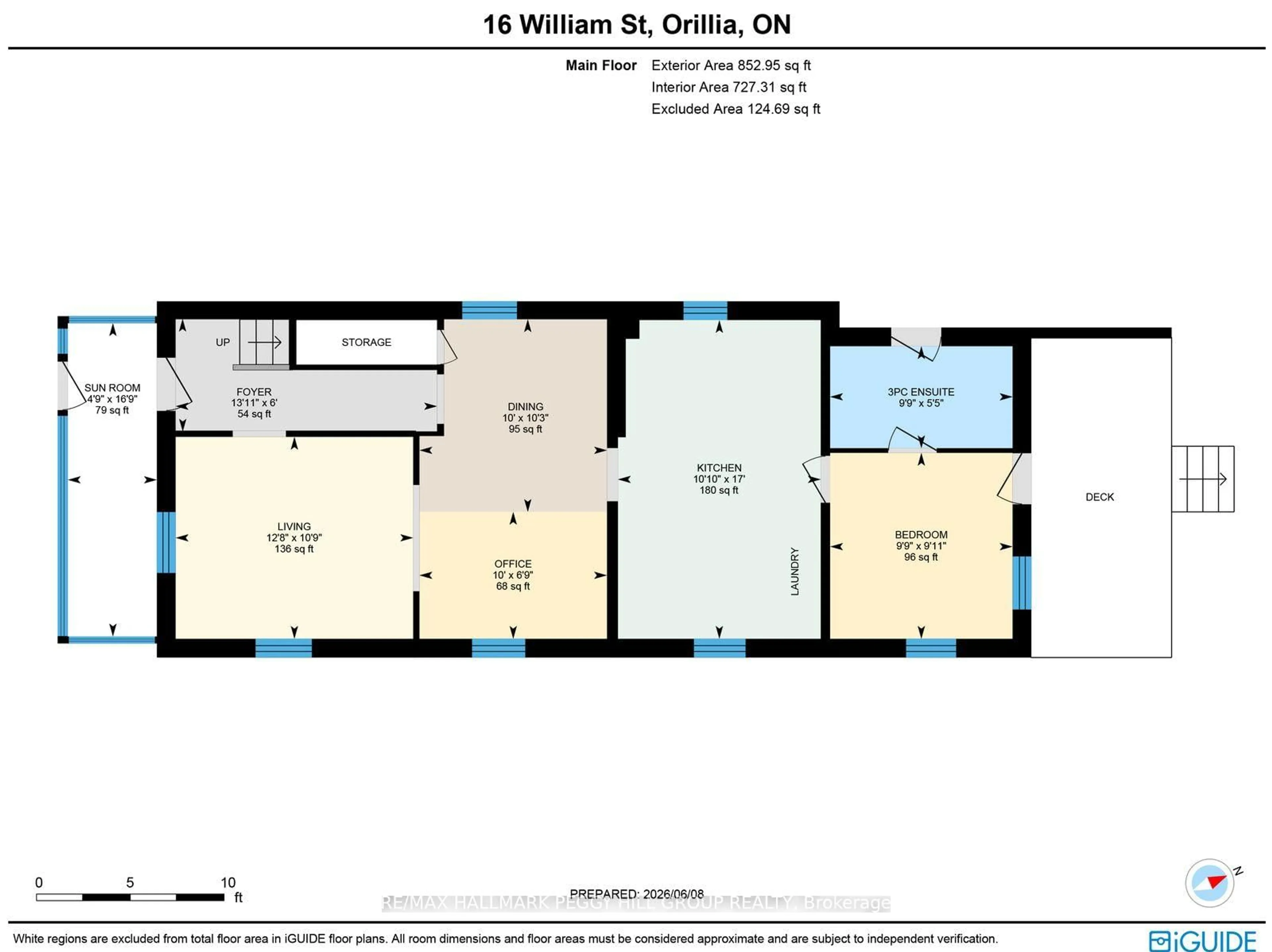 Floor plan for 16 William St, Orillia Ontario L3V 5N3