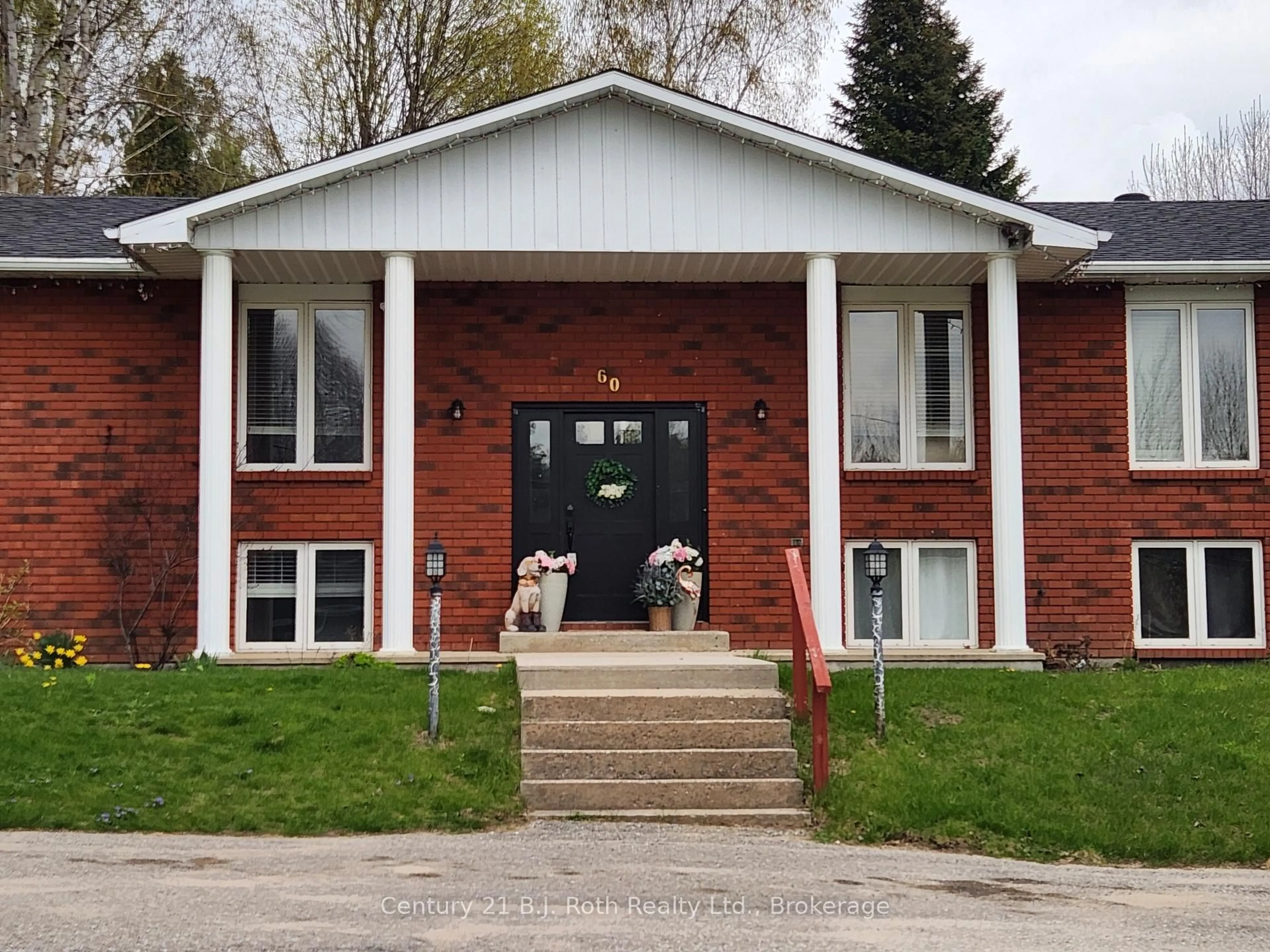 Home with brick exterior material, street for 60 Lepage Dr, Penetanguishene Ontario L9M 1R5