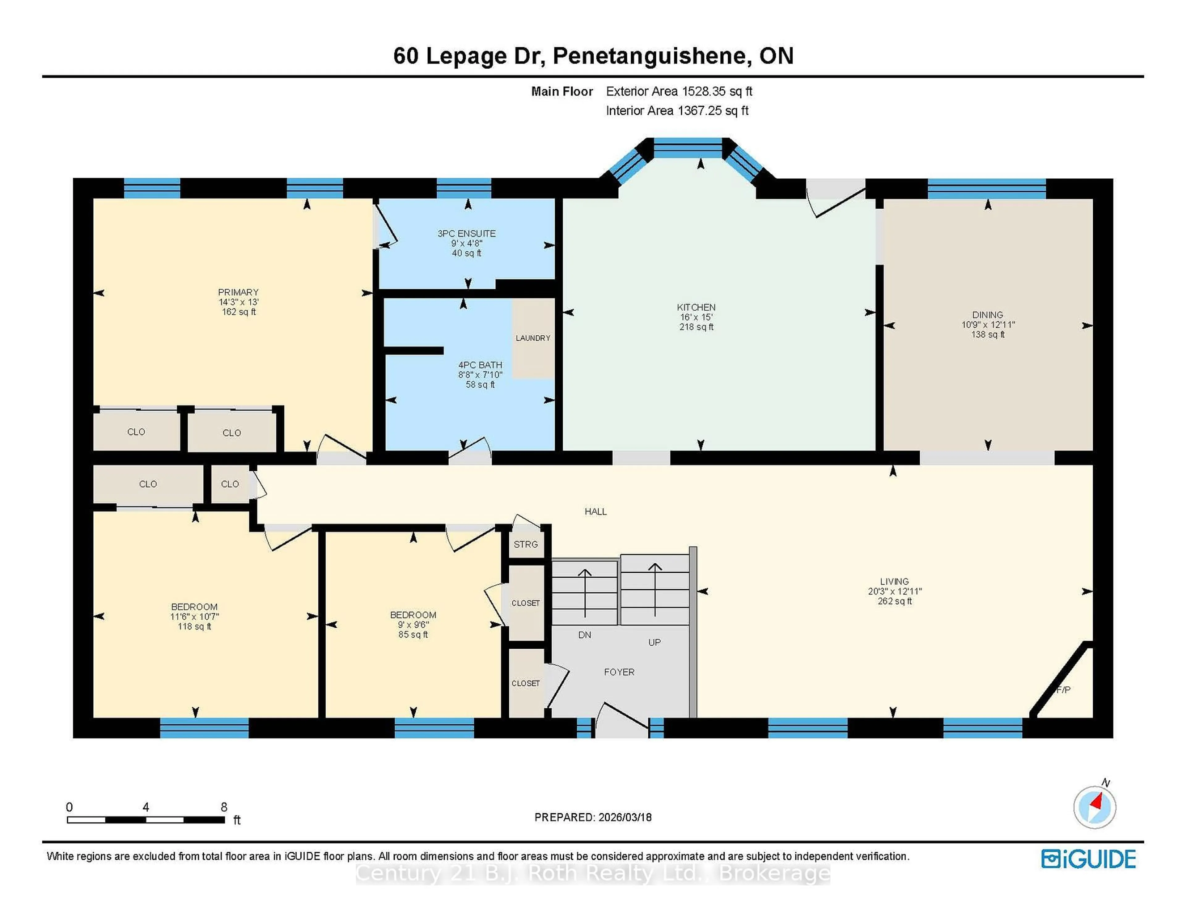 Floor plan for 60 Lepage Dr, Penetanguishene Ontario L9M 1R5