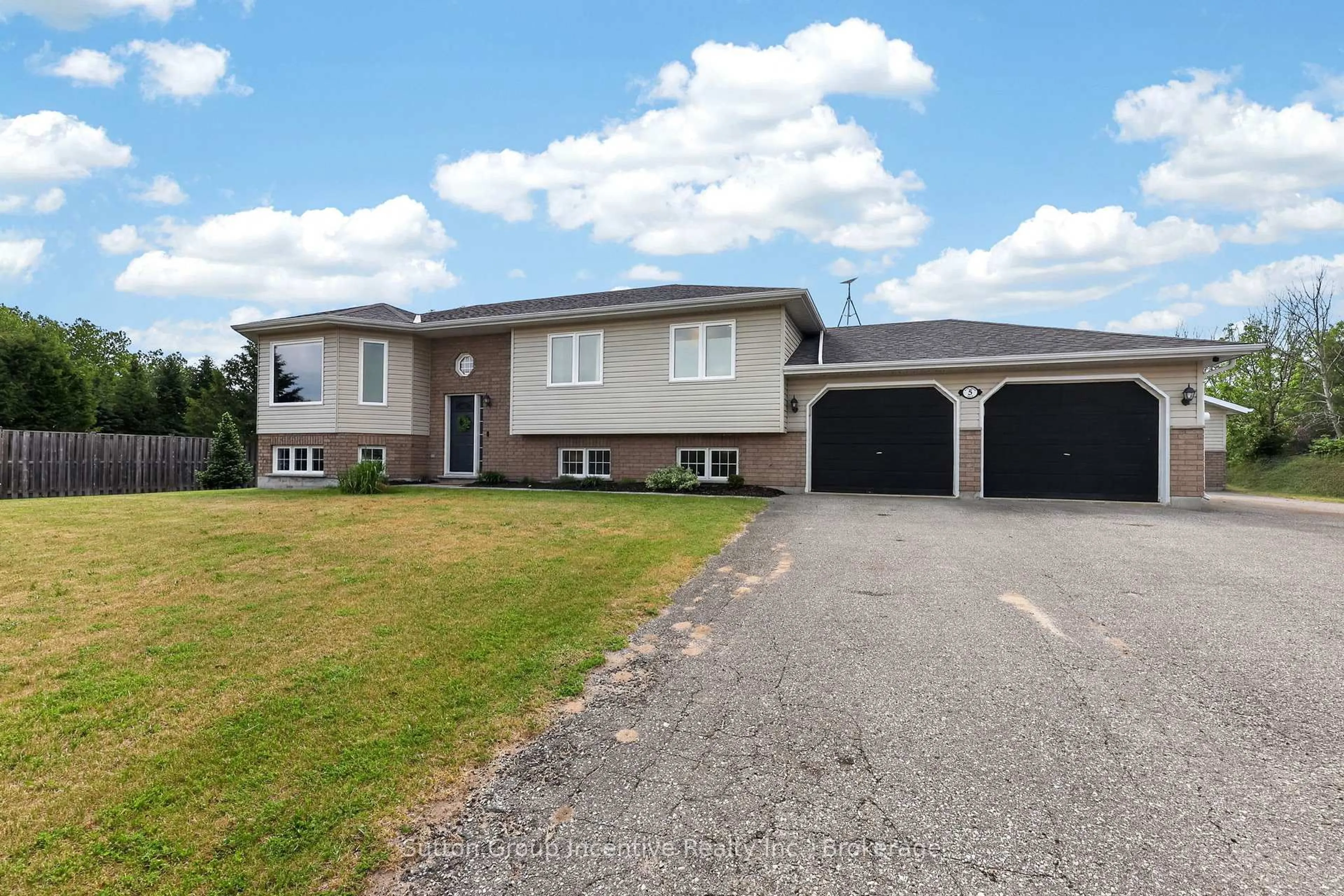 Home with brick exterior material, street for 5 Marl Creek Dr, Springwater Ontario L0L 2K0