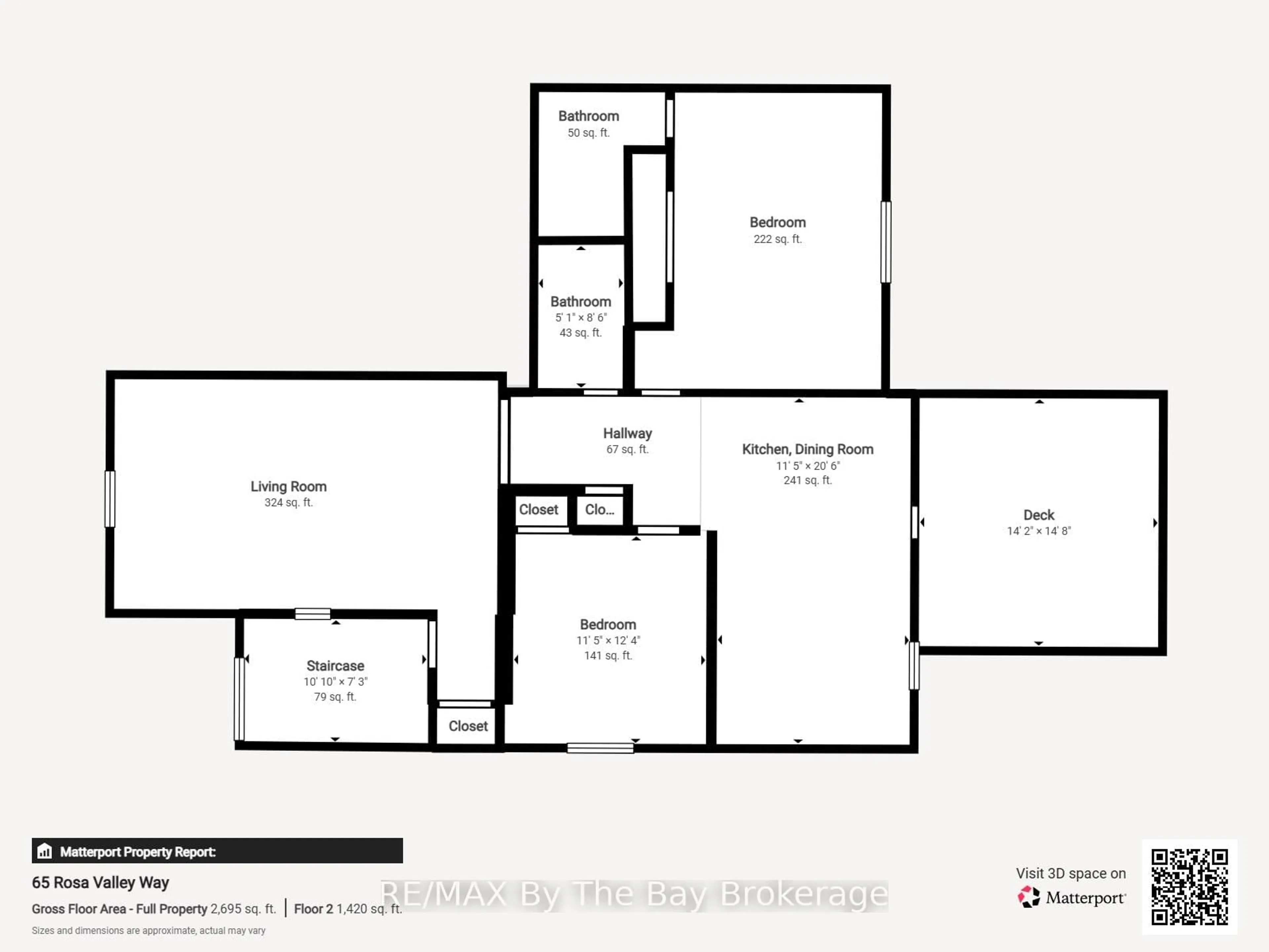 Floor plan for 65 Rose Valley Way, Wasaga Beach Ontario L9Z 3C4