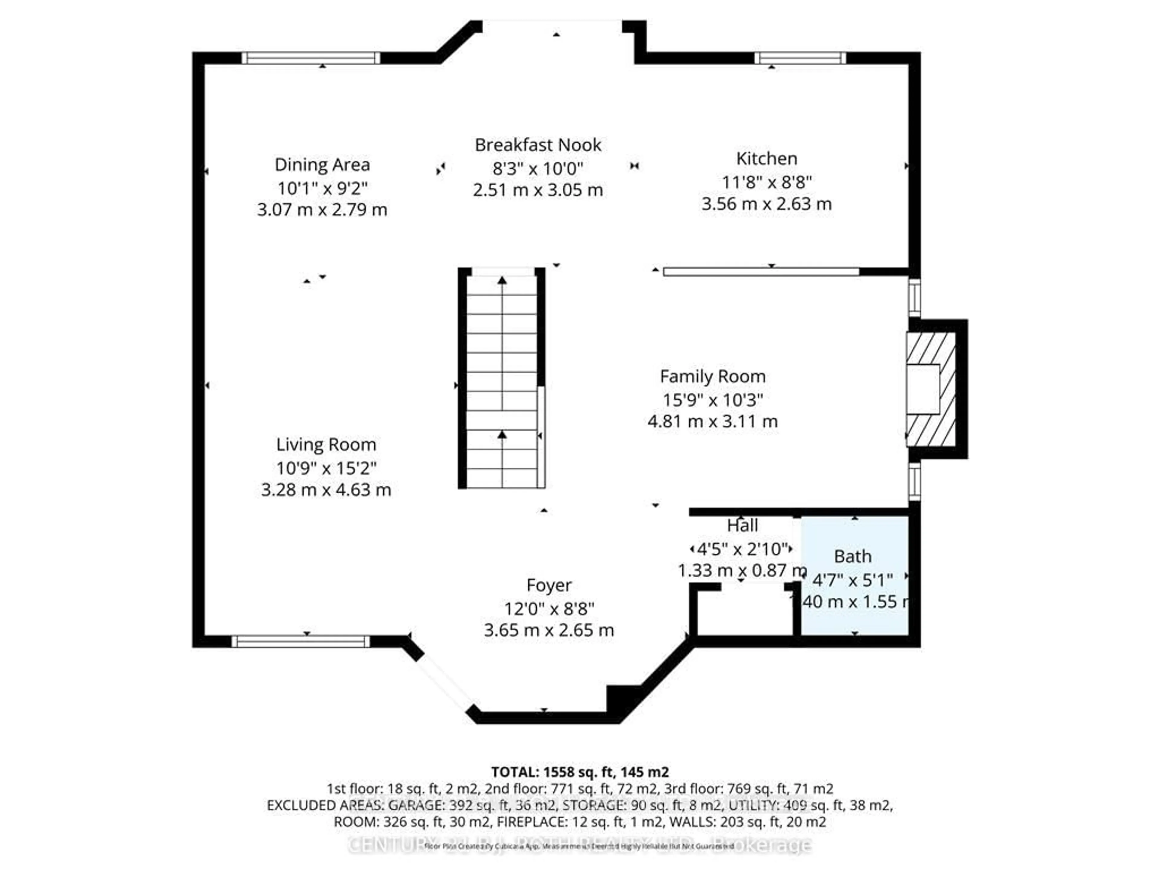 Floor plan for 62 Loon Ave, Barrie Ontario L4N 8V9