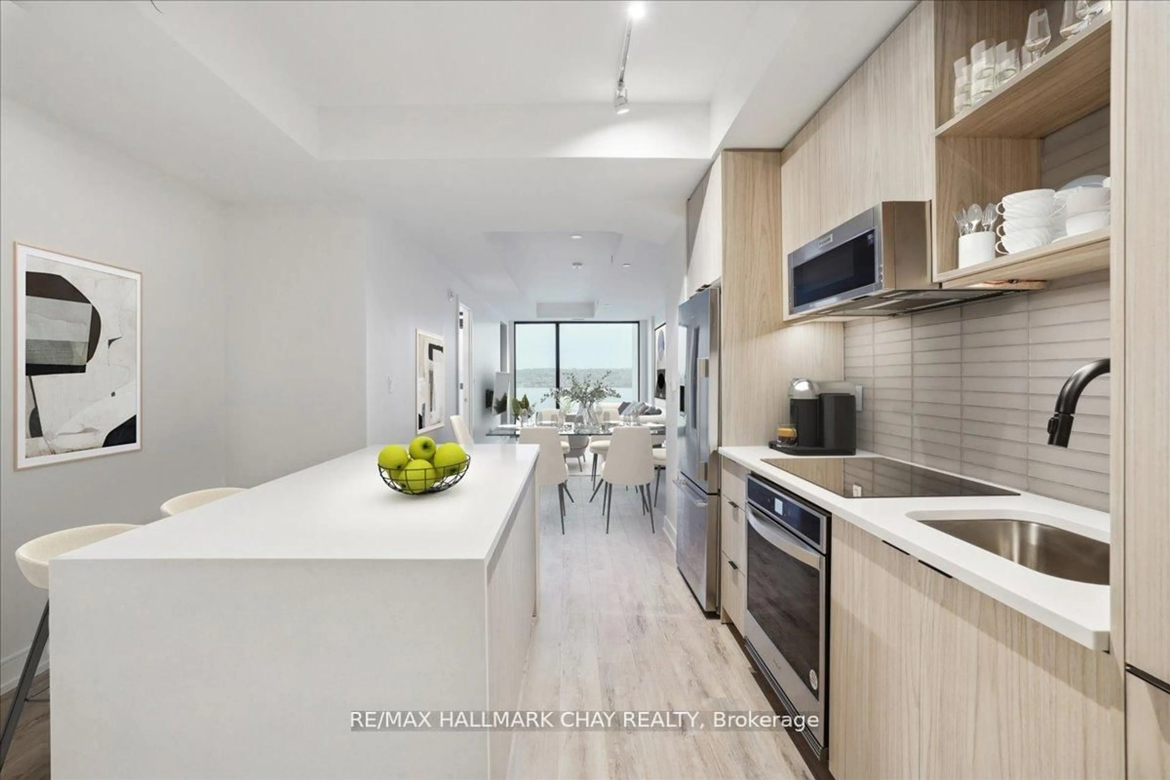 Open concept kitchen, unknown for 185 Dunlop St #803, Barrie Ontario L4M 0M7