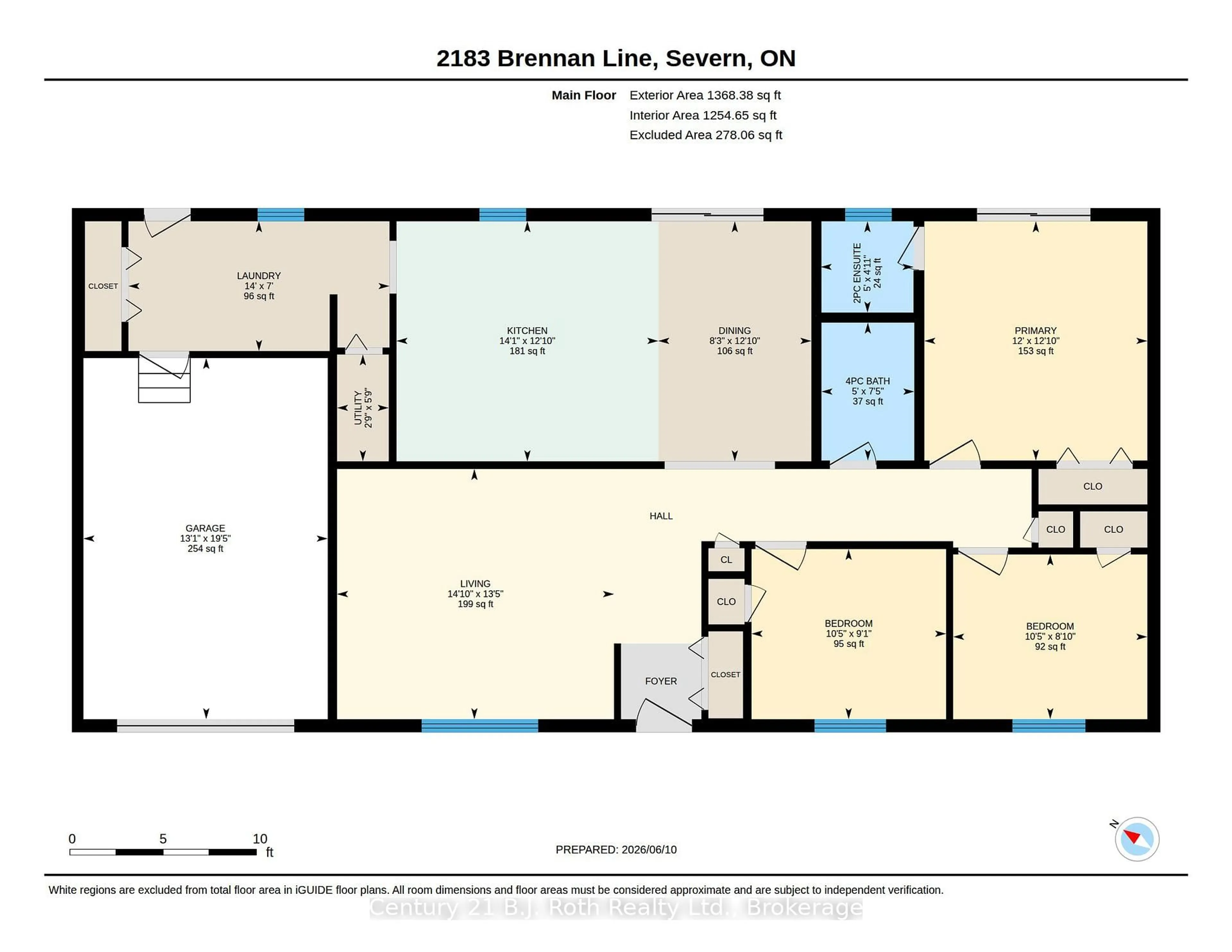 Floor plan for 2183 Brennan Line, Severn Ontario L3V 6H3