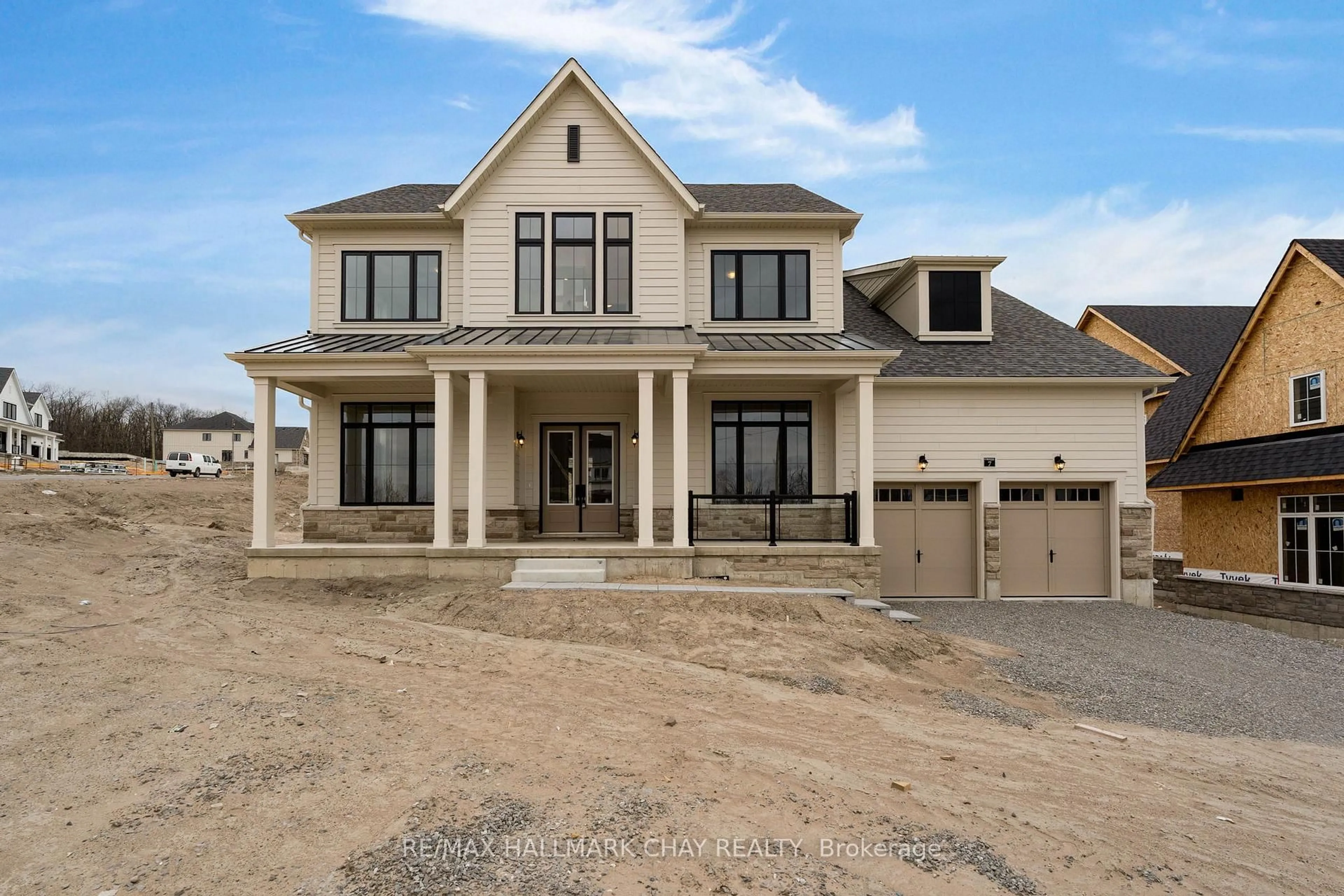 Home with brick exterior material, street for 7 Radome Dr, Oro-Medonte Ontario L0L 2E0